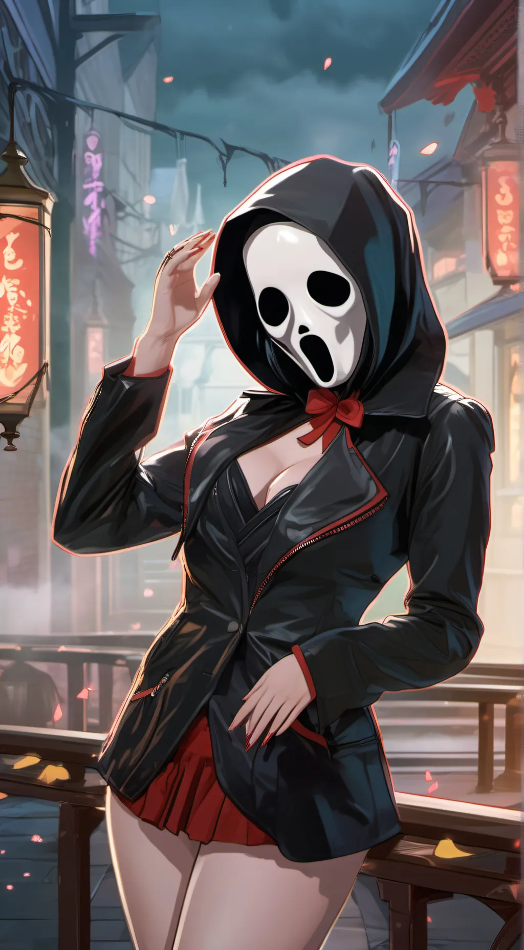 ai character: BooChan background