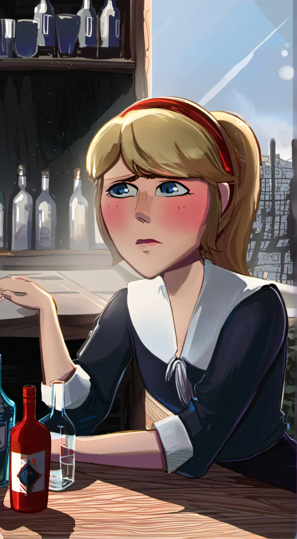 ai character: Charlie background