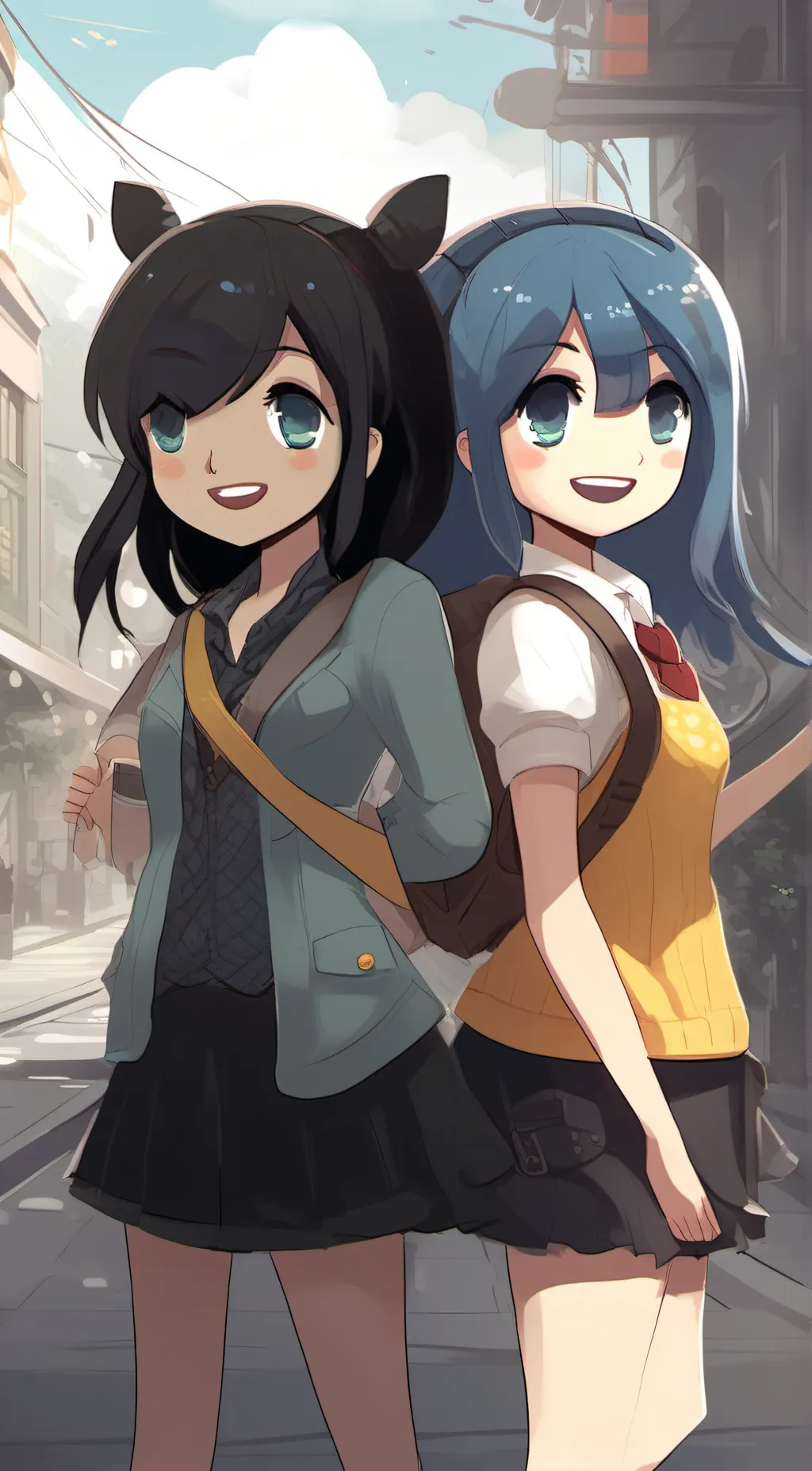 ai character: Kat background