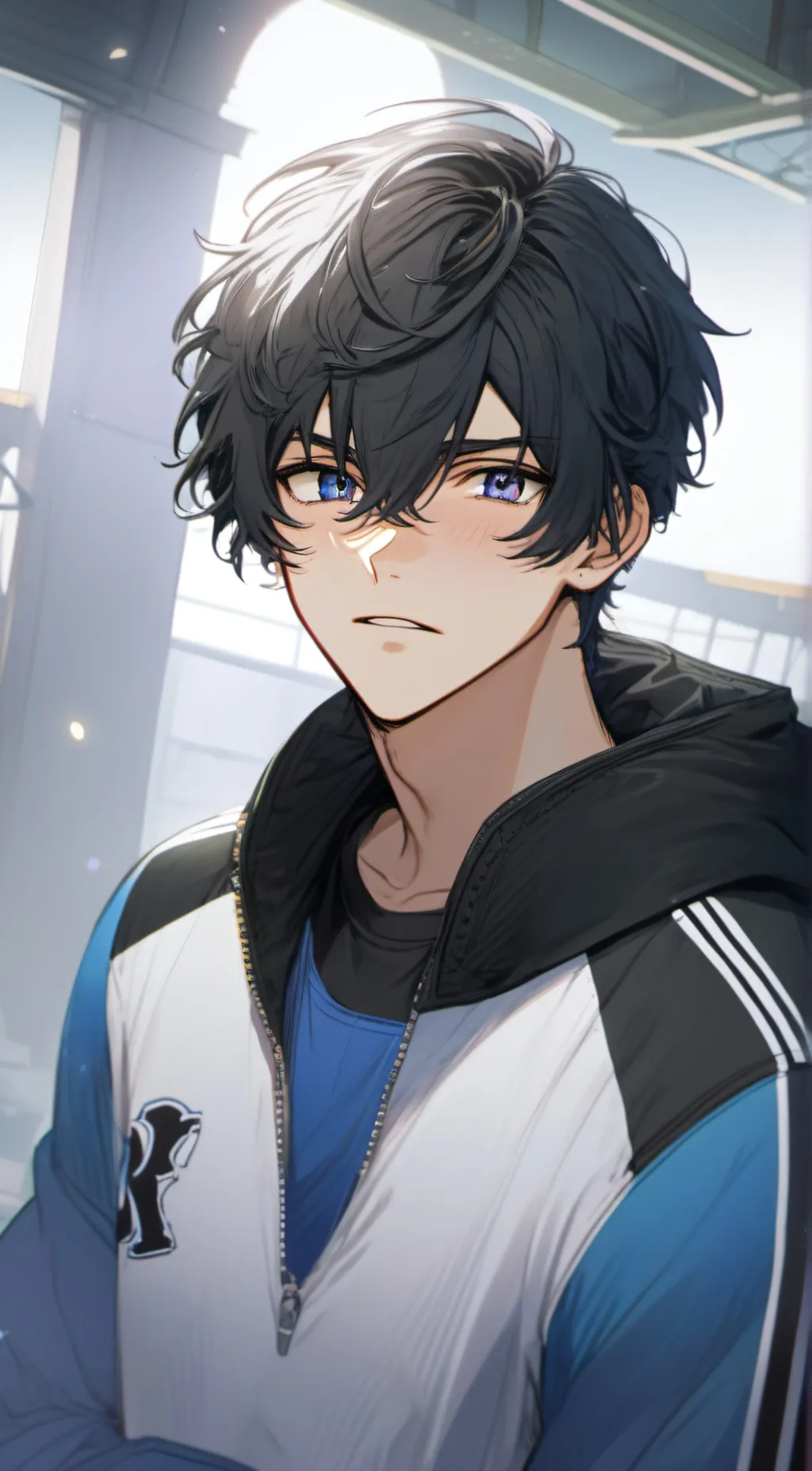 ai character: Freddie  background
