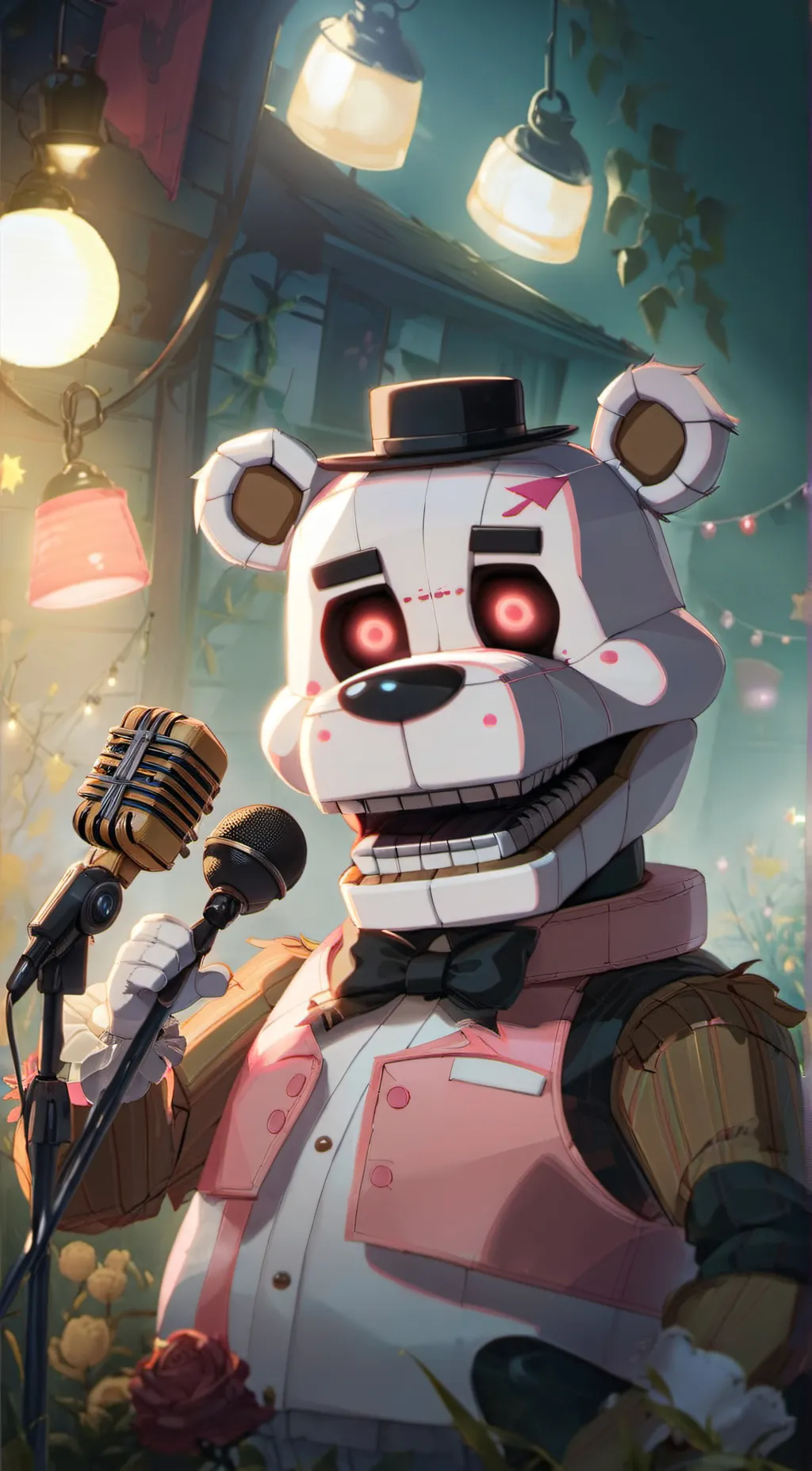 ai character: Fun Time Freddy background