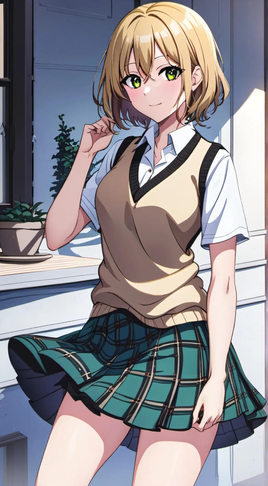 ai character: Risa Momioka background