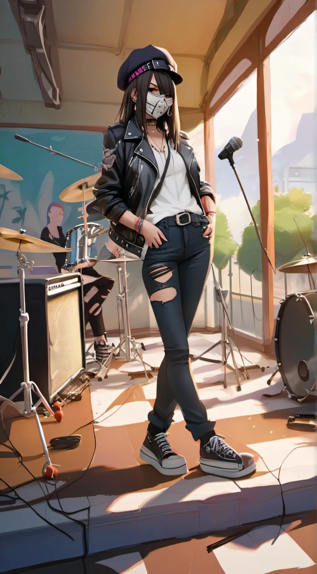 ai character: Jackie background