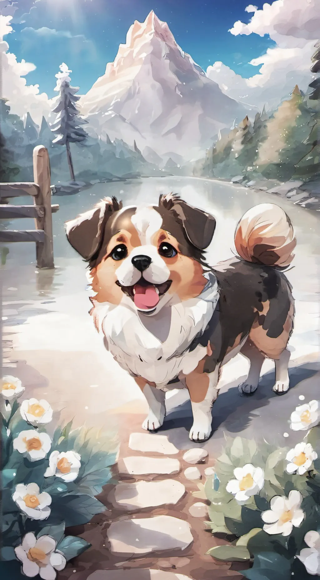 ai character: Sammy <3🫶 background