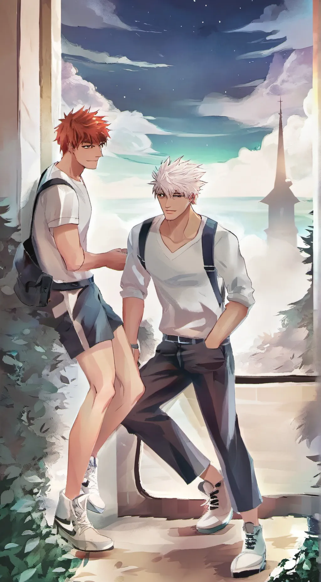 ai character: jayden and kayden background