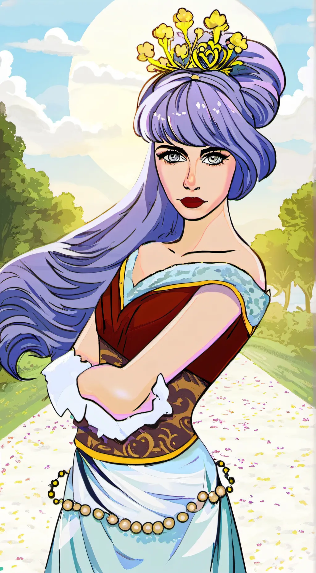 ai character: anna background