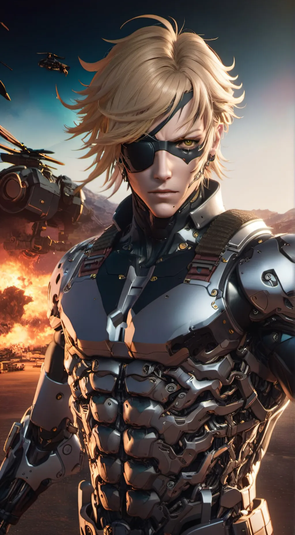 ai character: Raiden background
