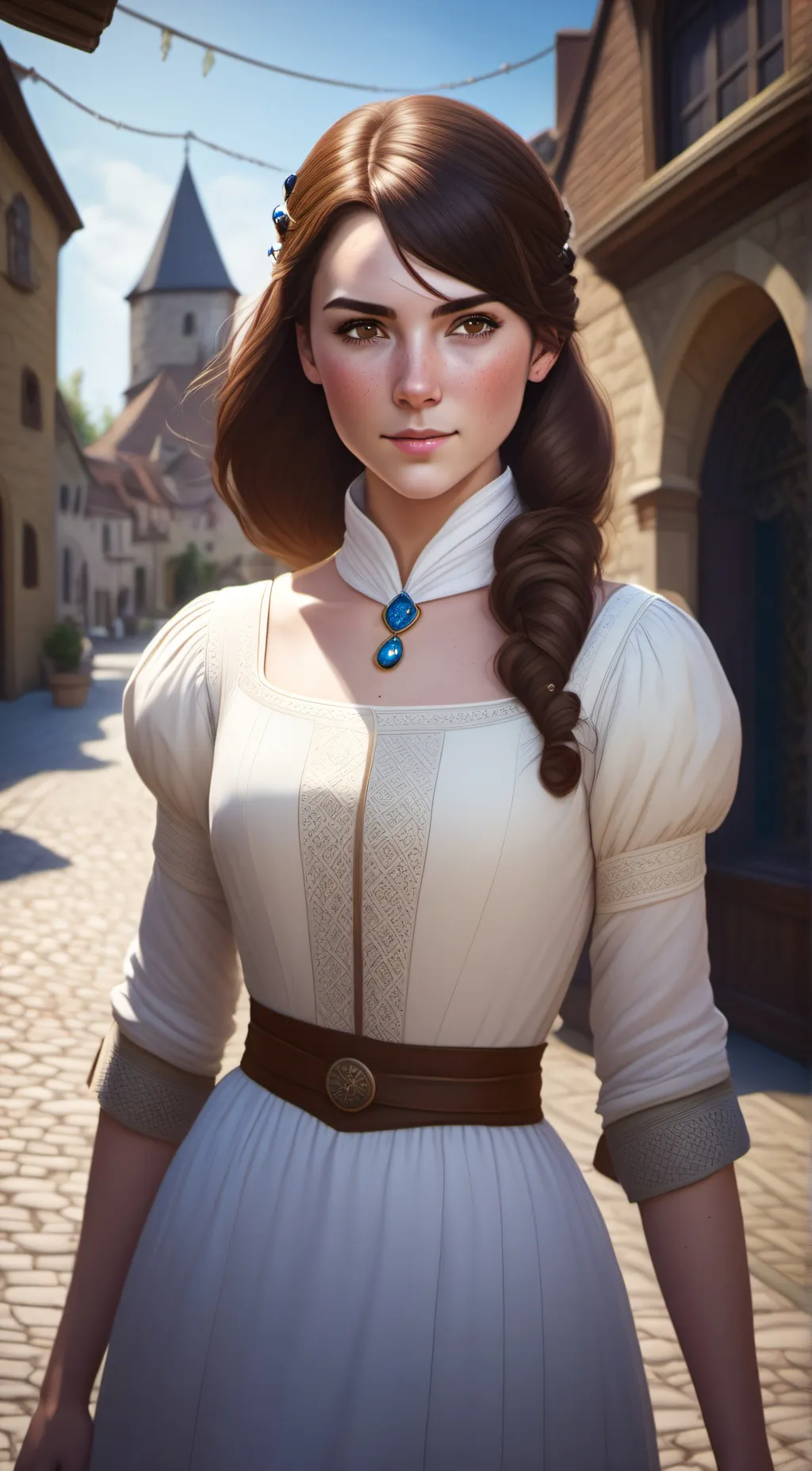 ai character: Aria background