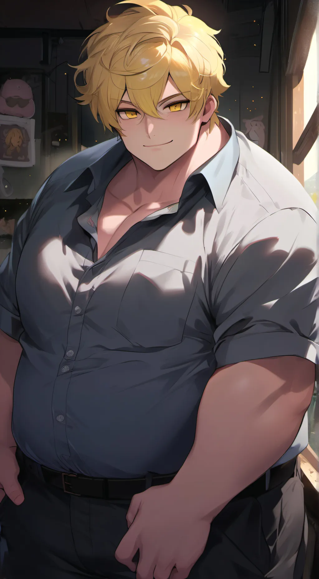 ai character: Toyomitsu (Fatgum) background