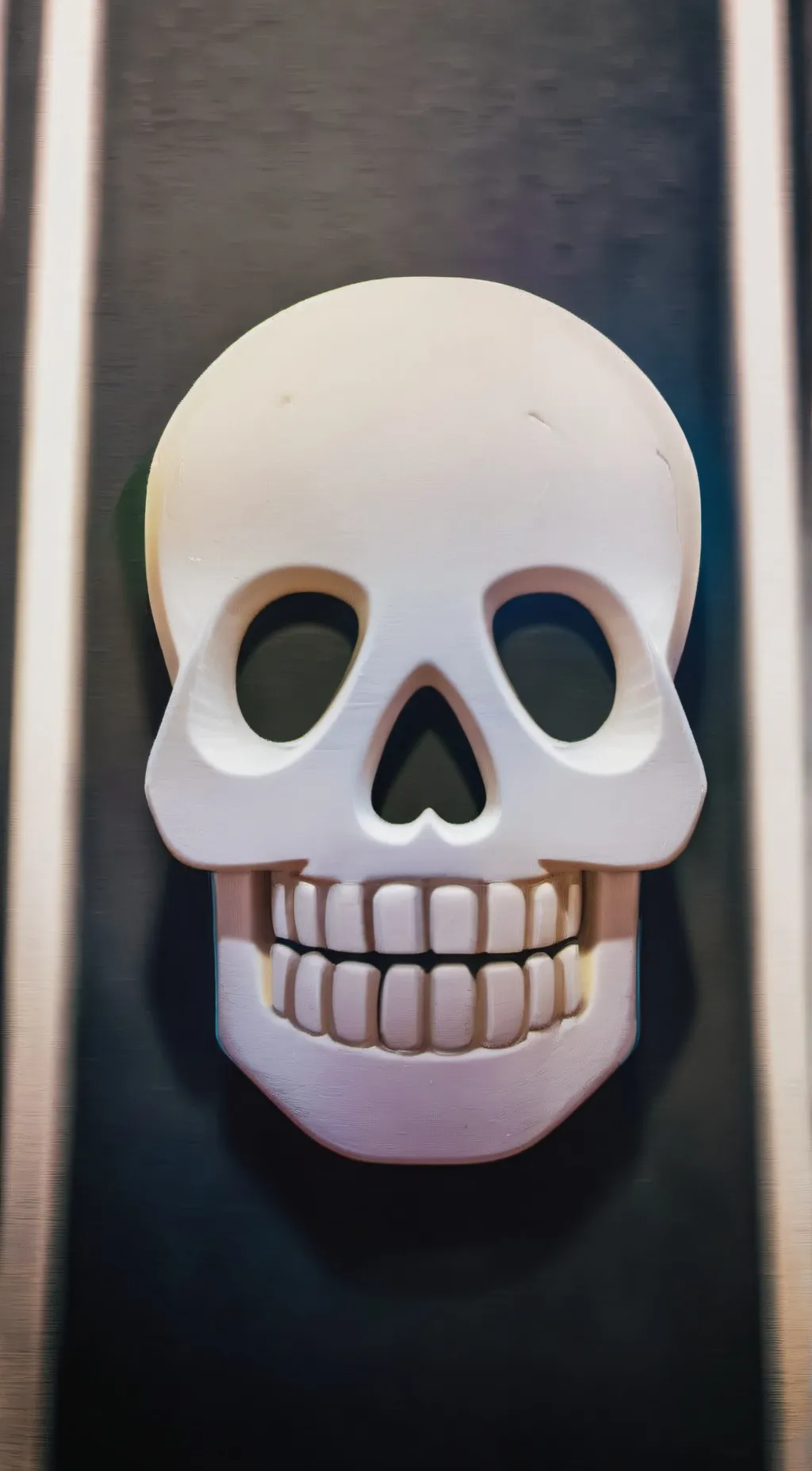 ai character: Skull background