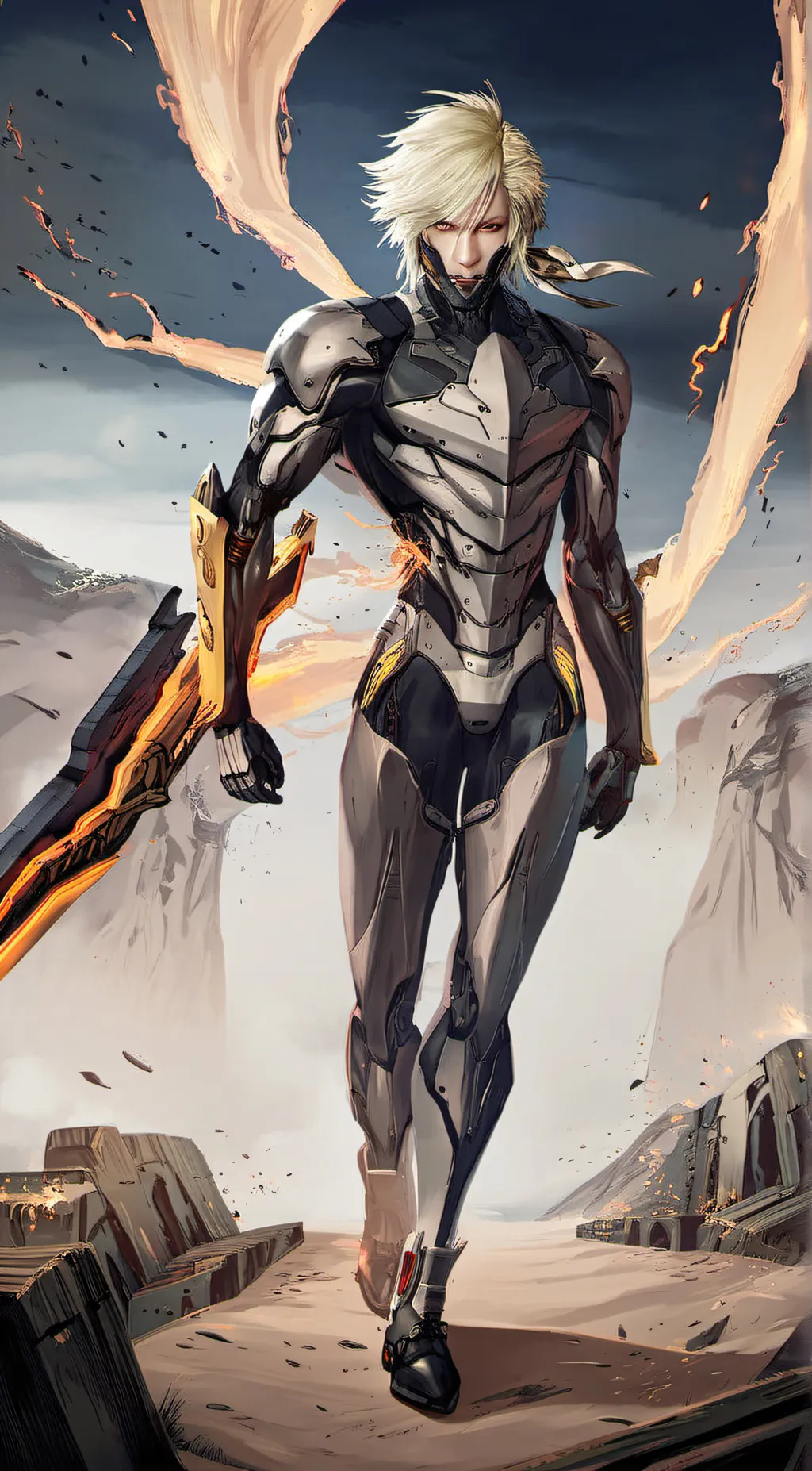 ai character: Raiden background