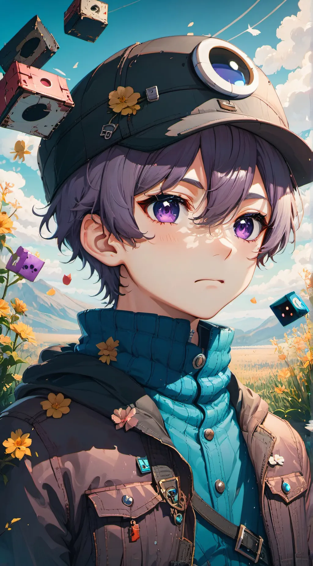 ai character: SMG1 background