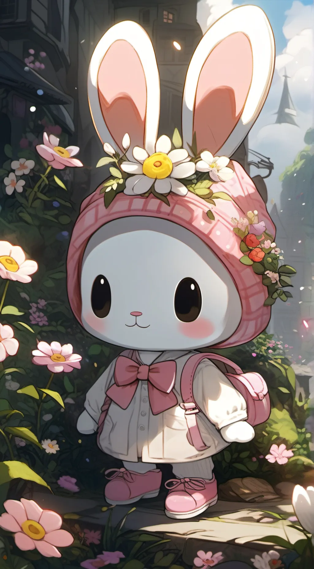 ai character: My Melody background
