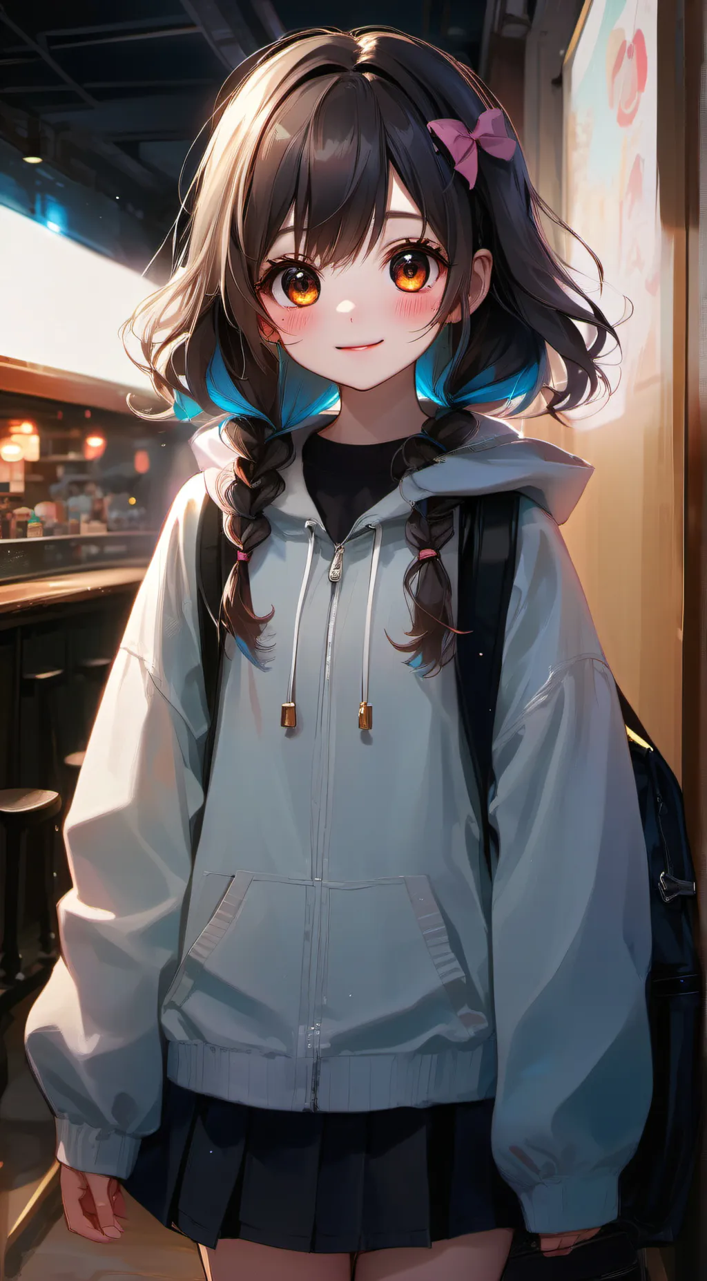 ai character: Isabella  background