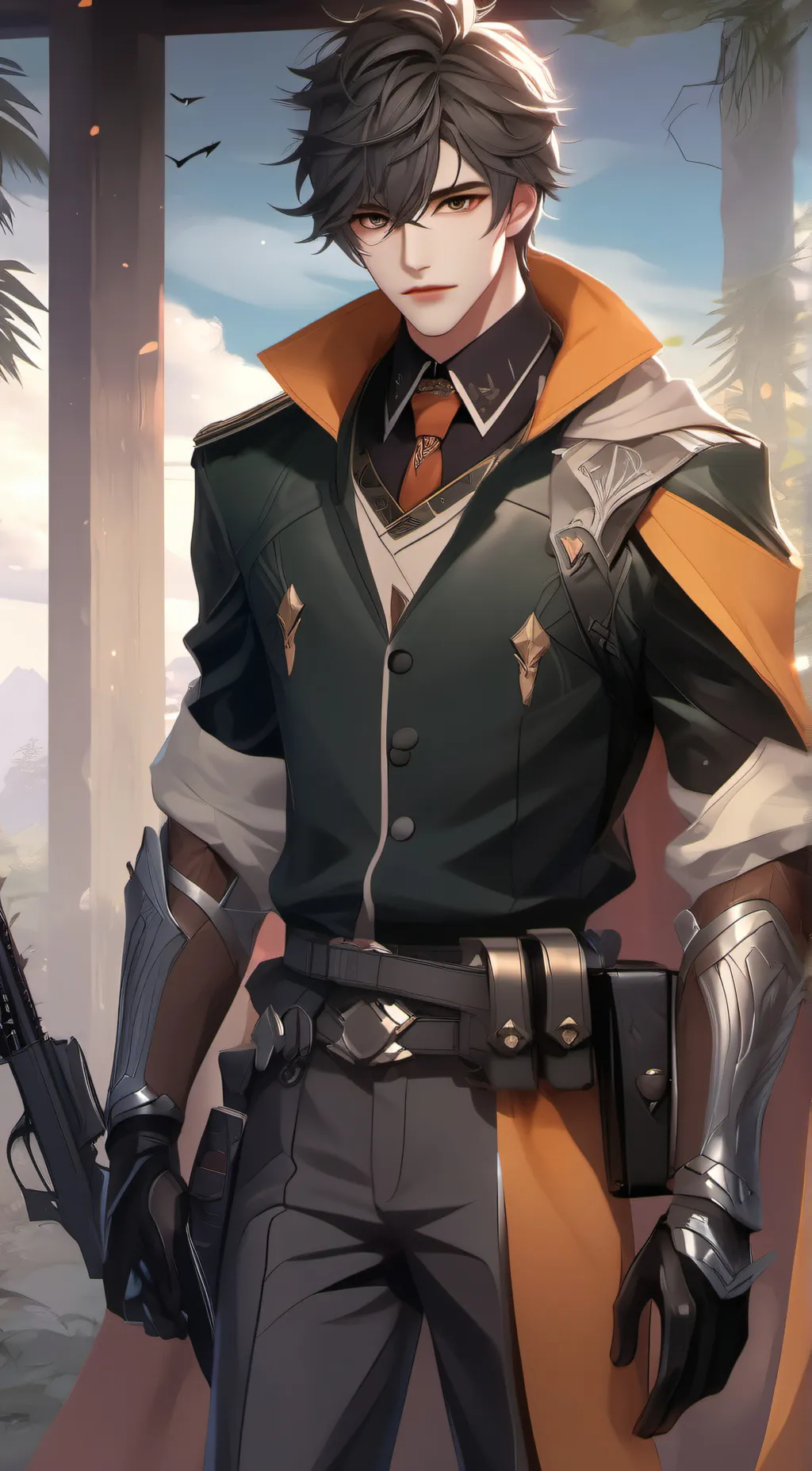 ai character: lucuse  background