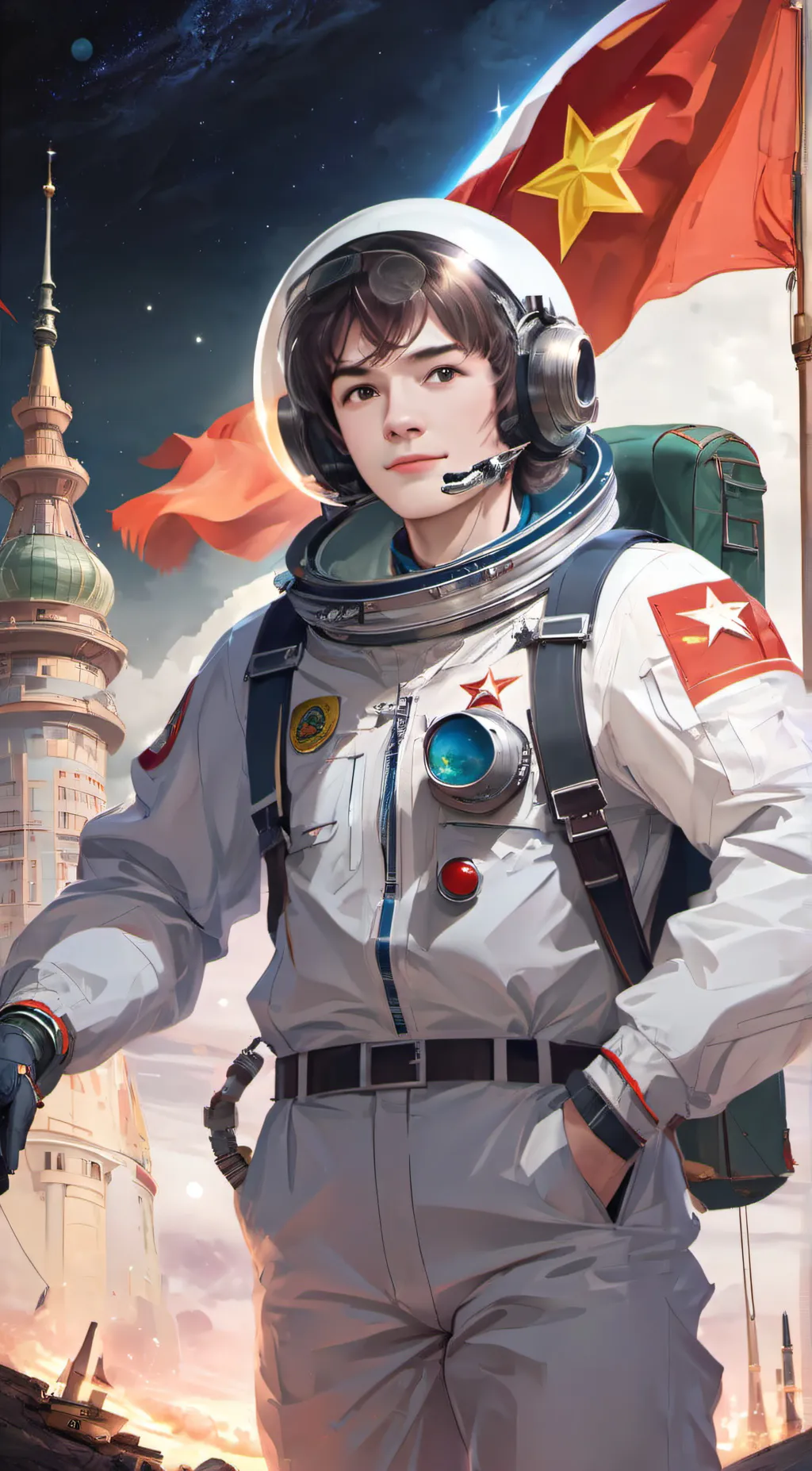 ai character: Akie background