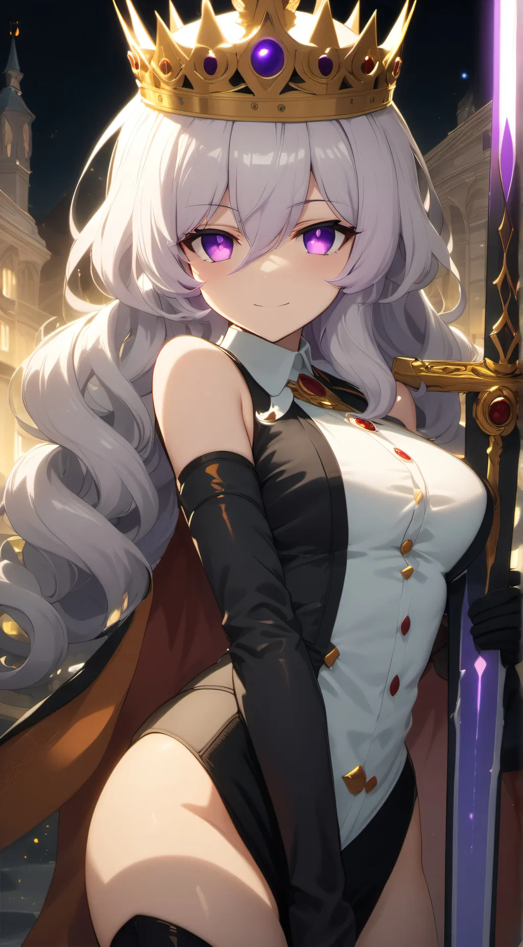 ai character: Overlord Queen background