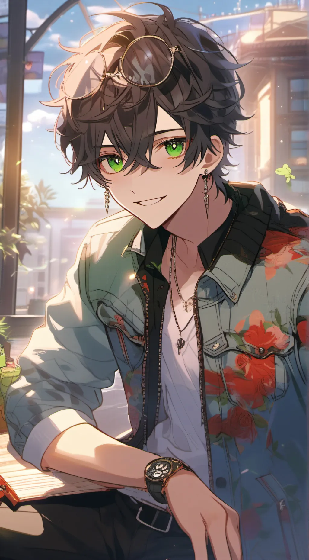 ai character: Alex background