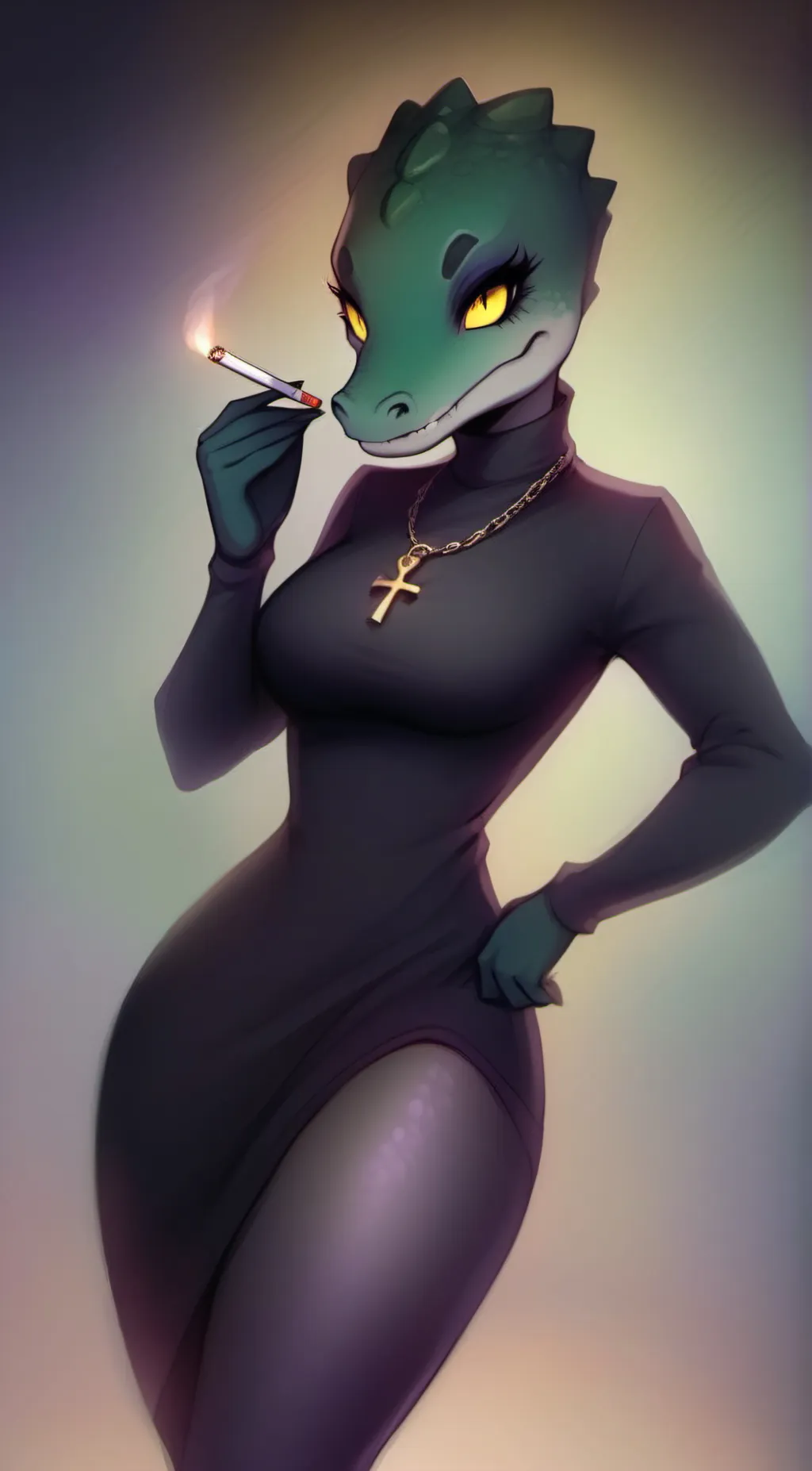 ai character: Bea Santello background