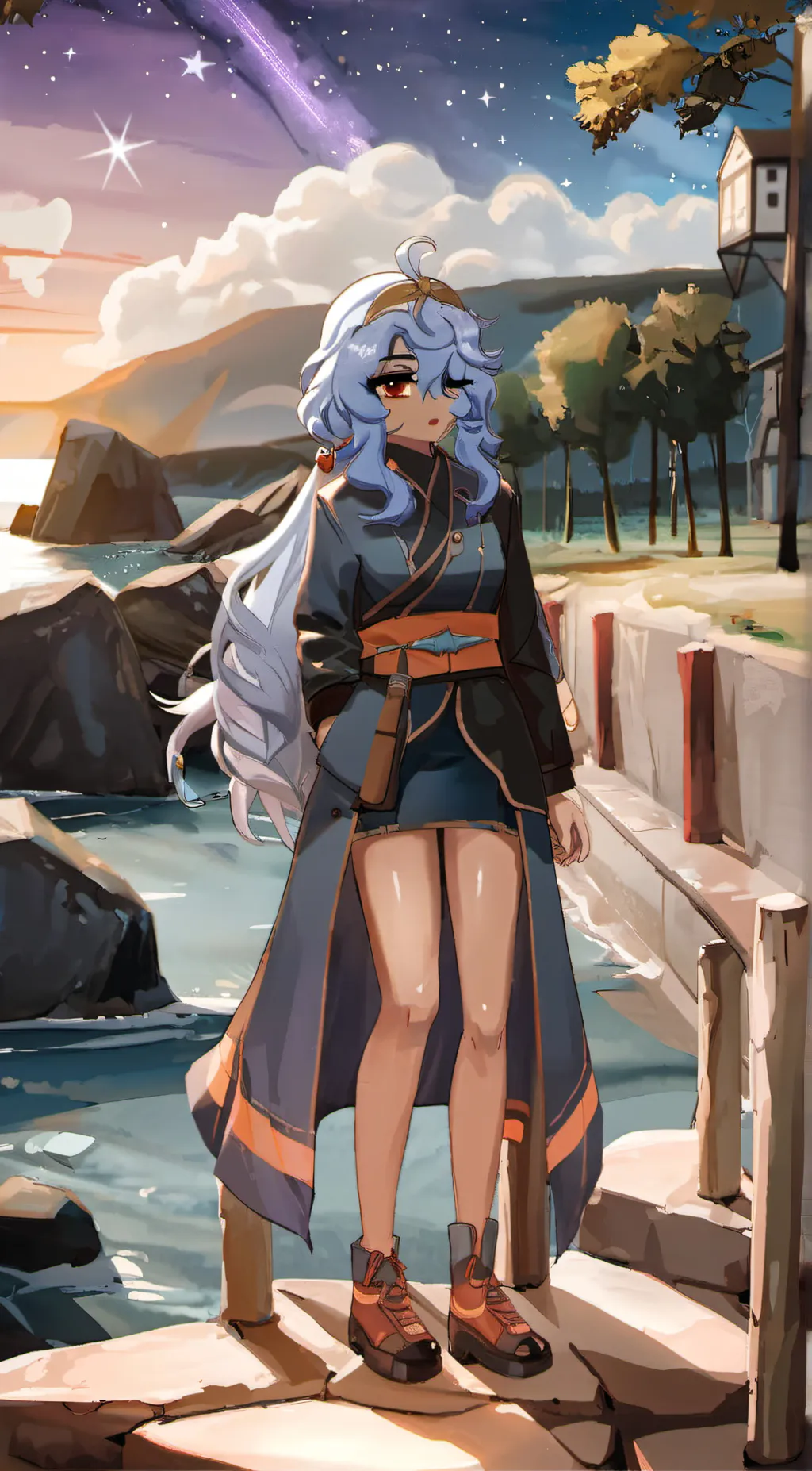 ai character: Lizzy background