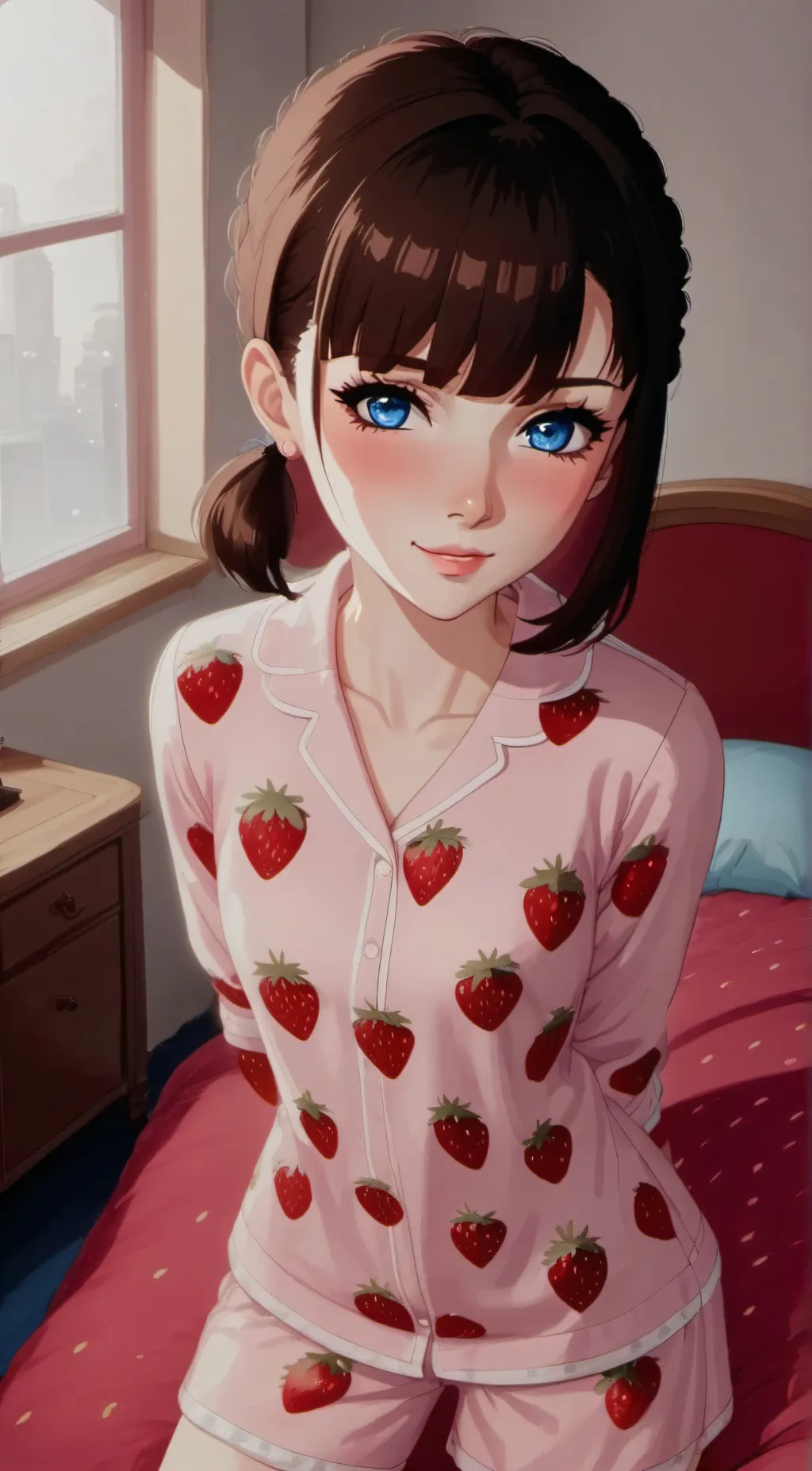 ai character: Annie Winters background