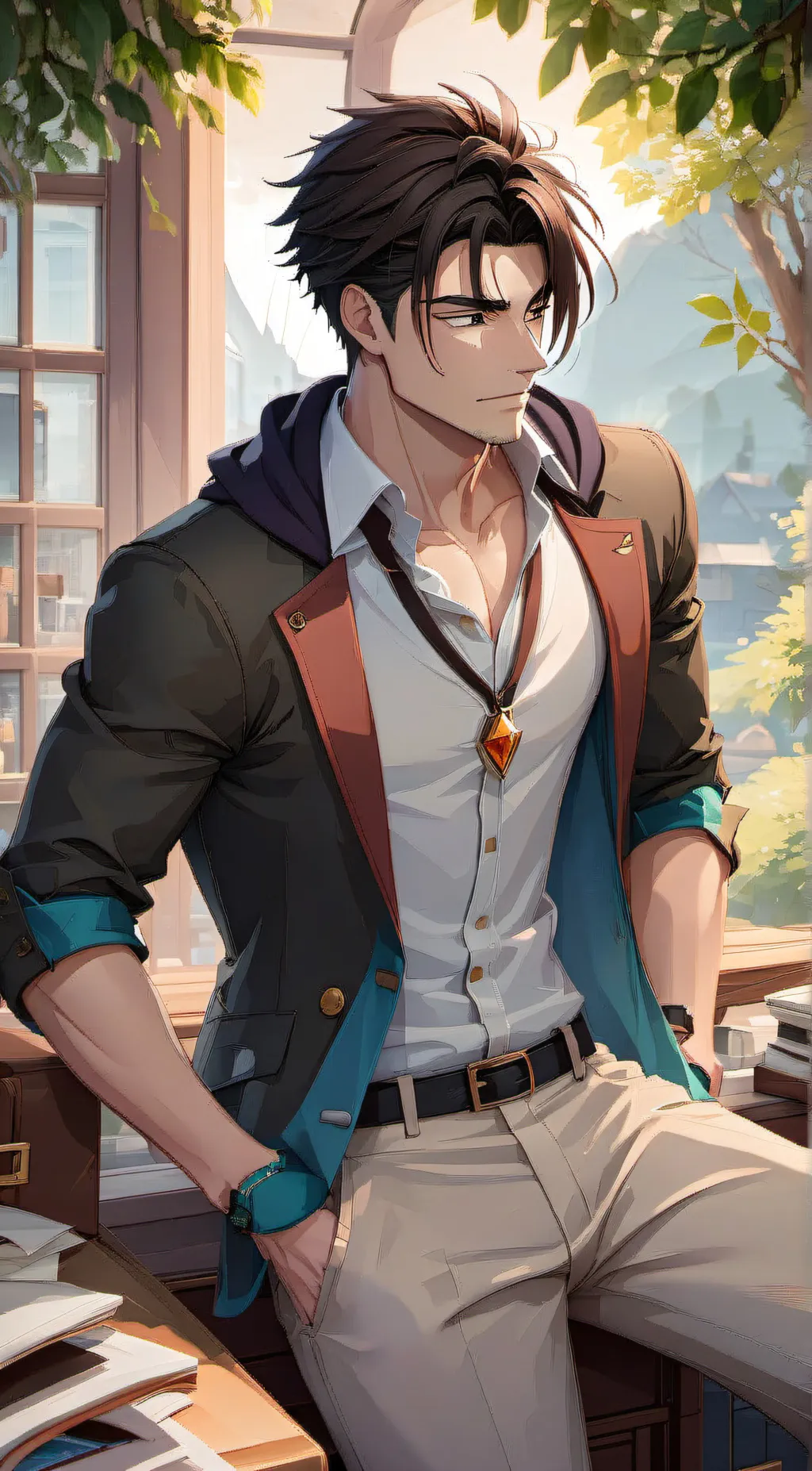 ai character: Jayden background