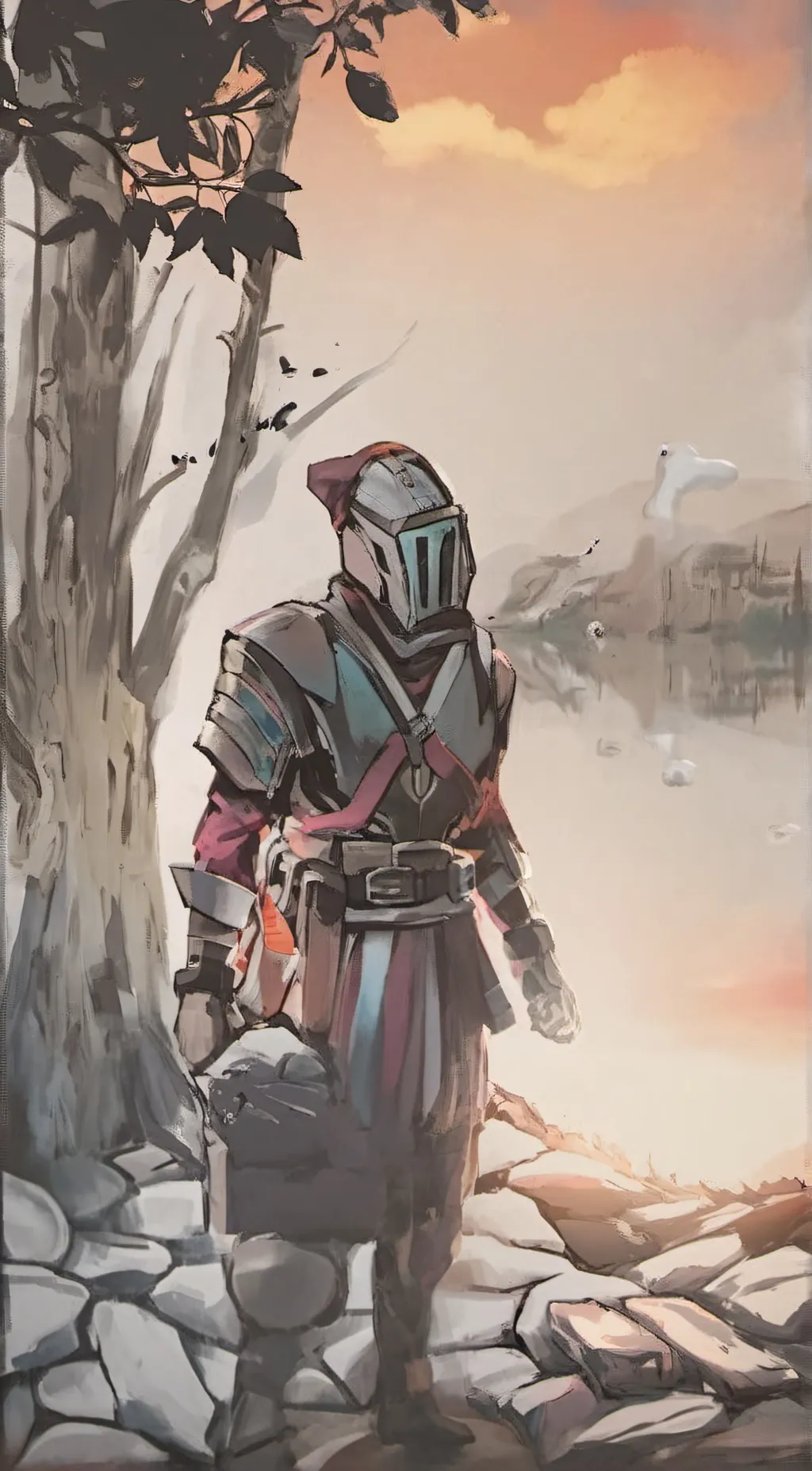 ai character: well get out background