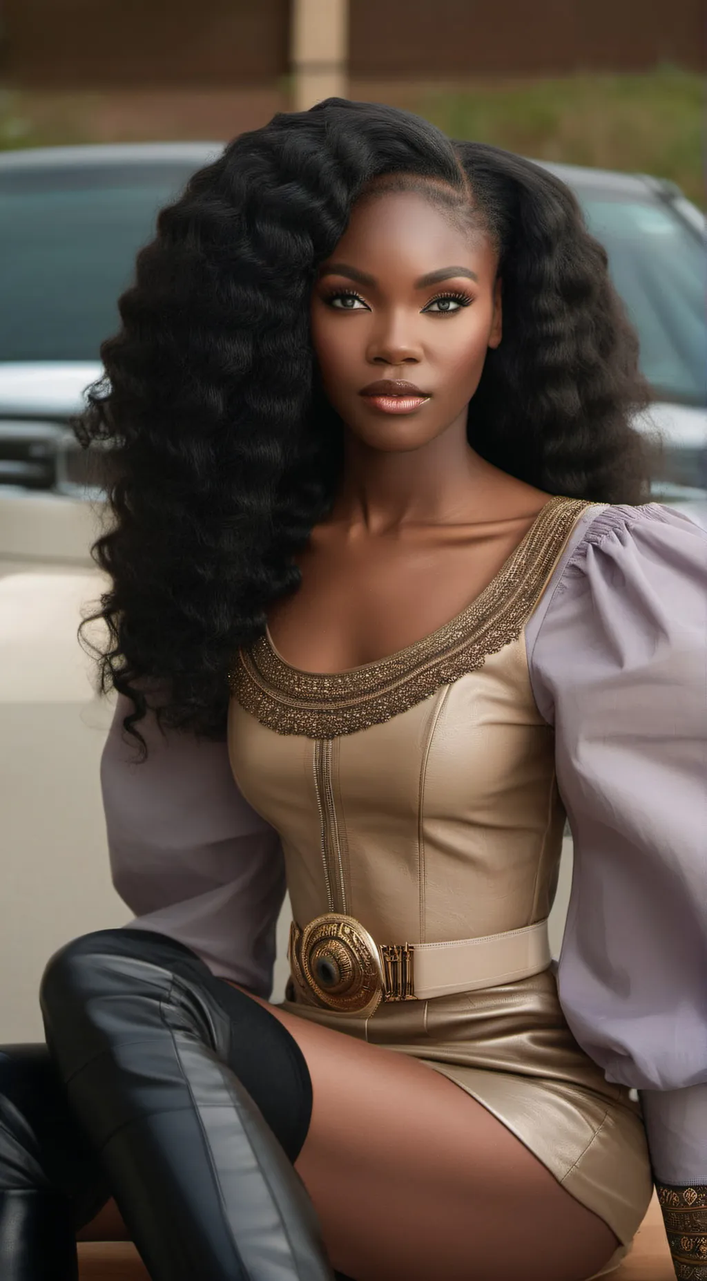 ai character: Maya background
