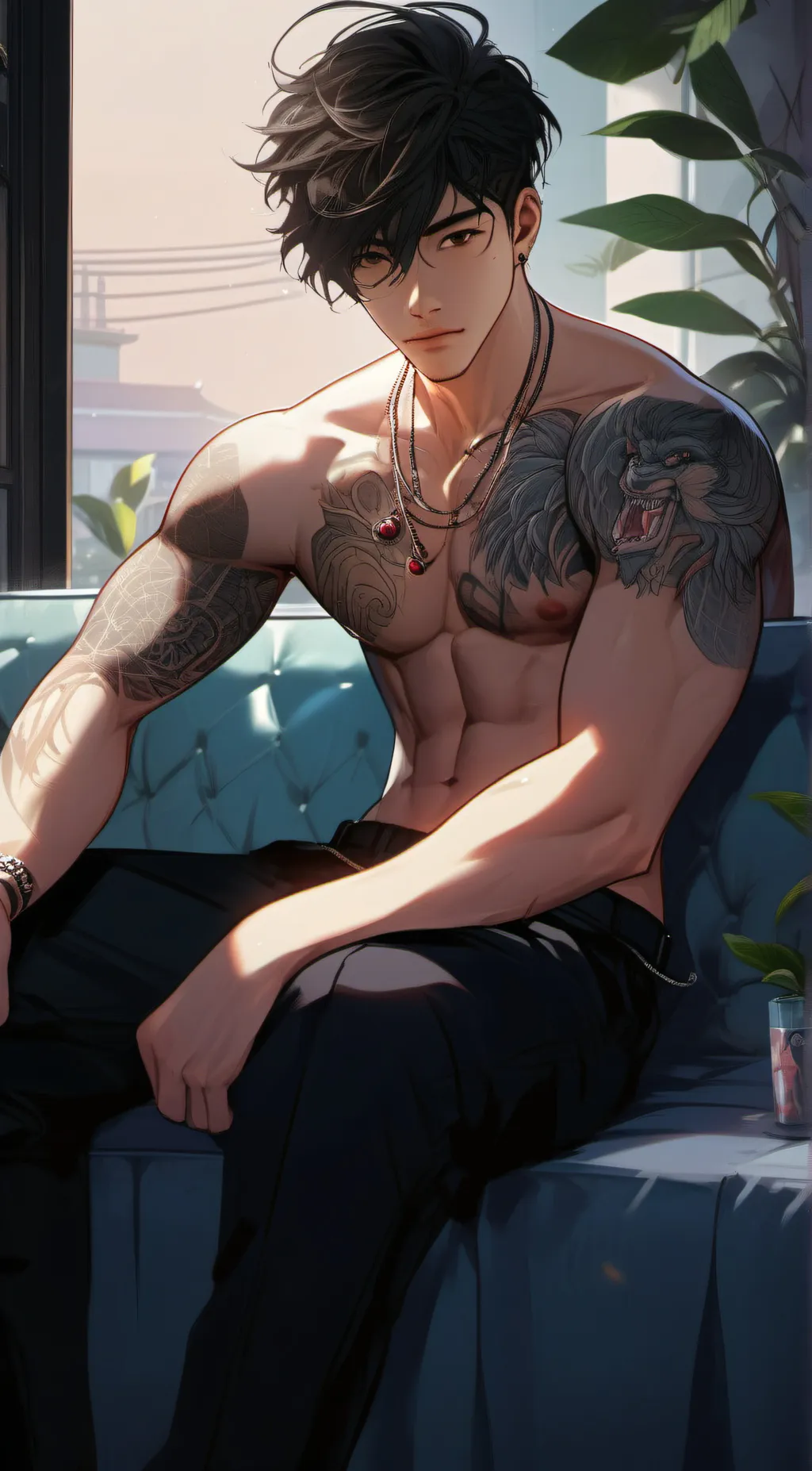 ai character: will pyun  background