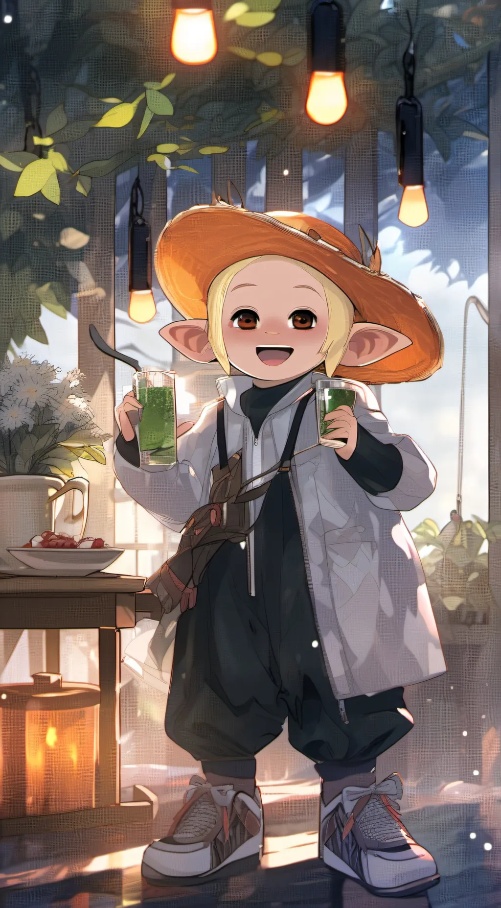 ai character: Fawns  background