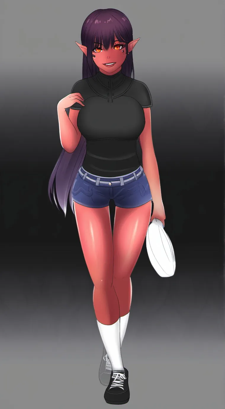 ai character: Katherine  background