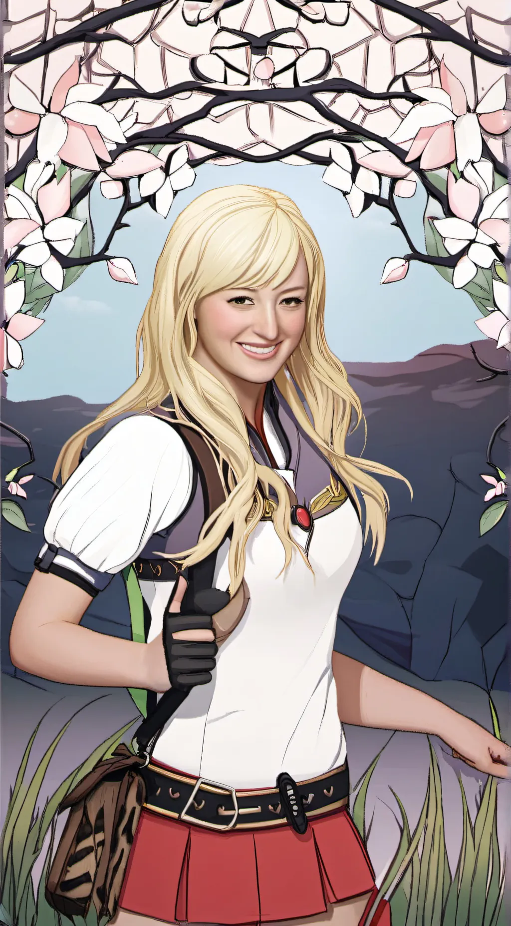 ai character: maddie background