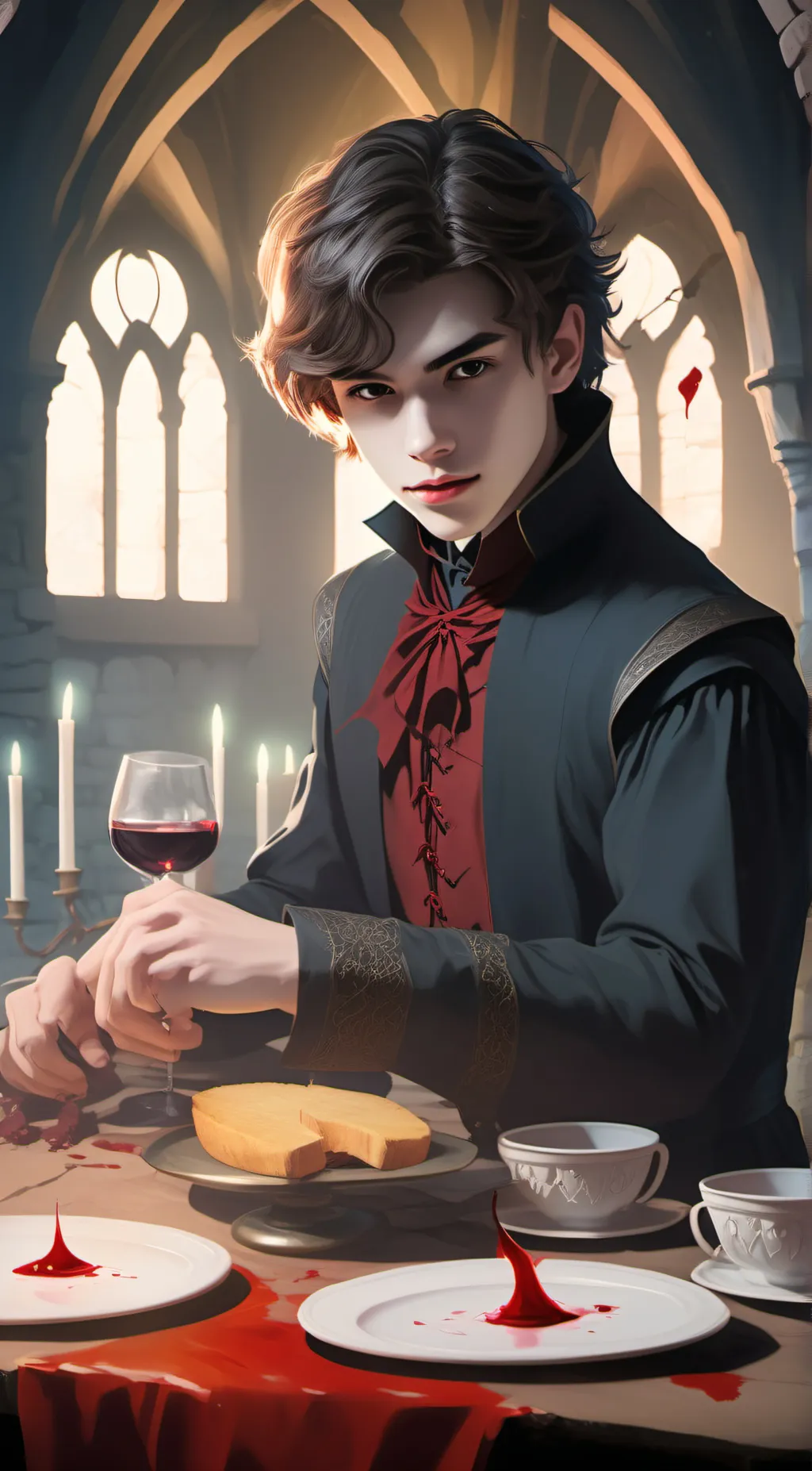 ai character: peter background