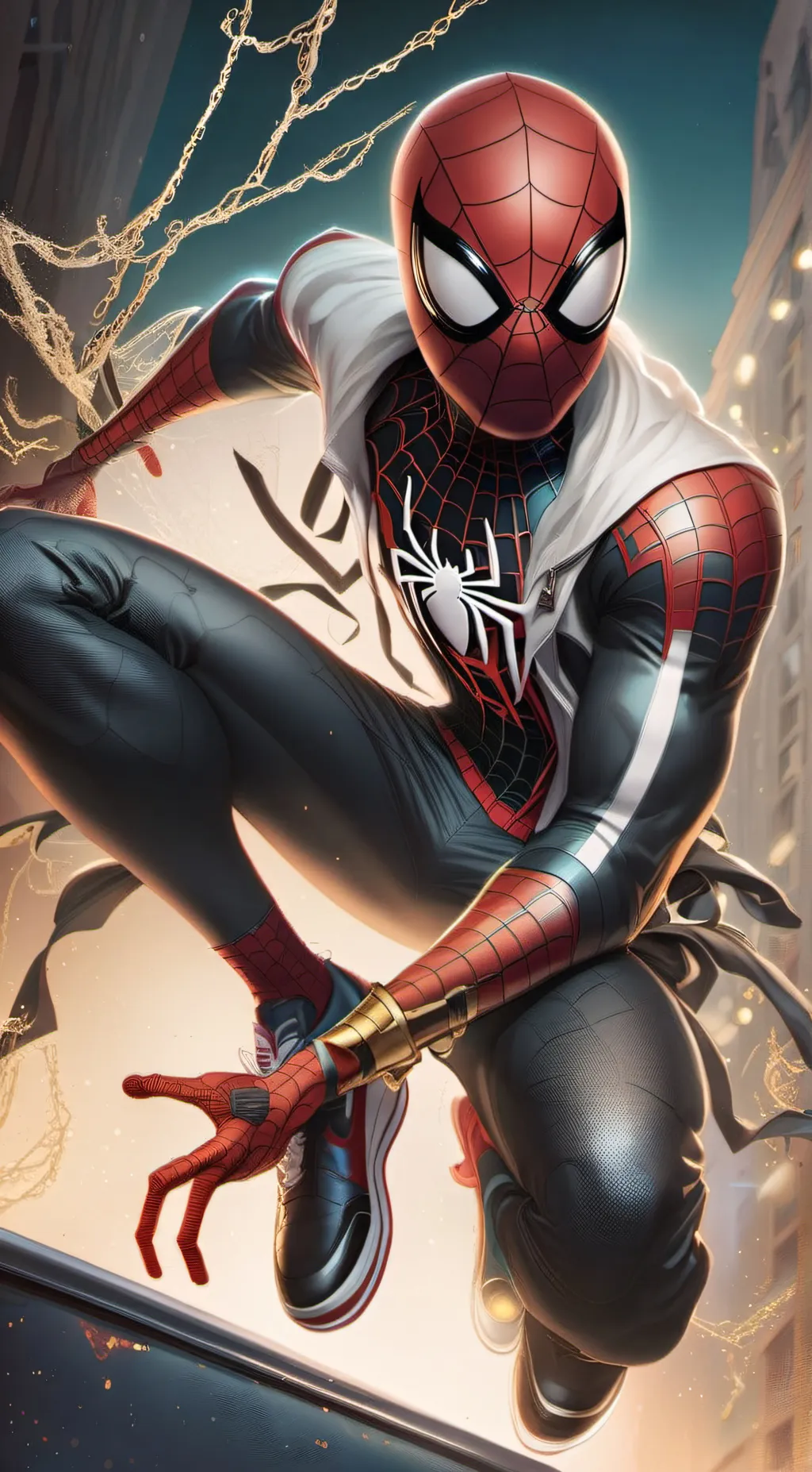 ai character: Spider-Man background