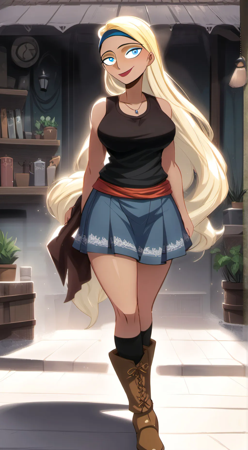 ai character: Lindsay background