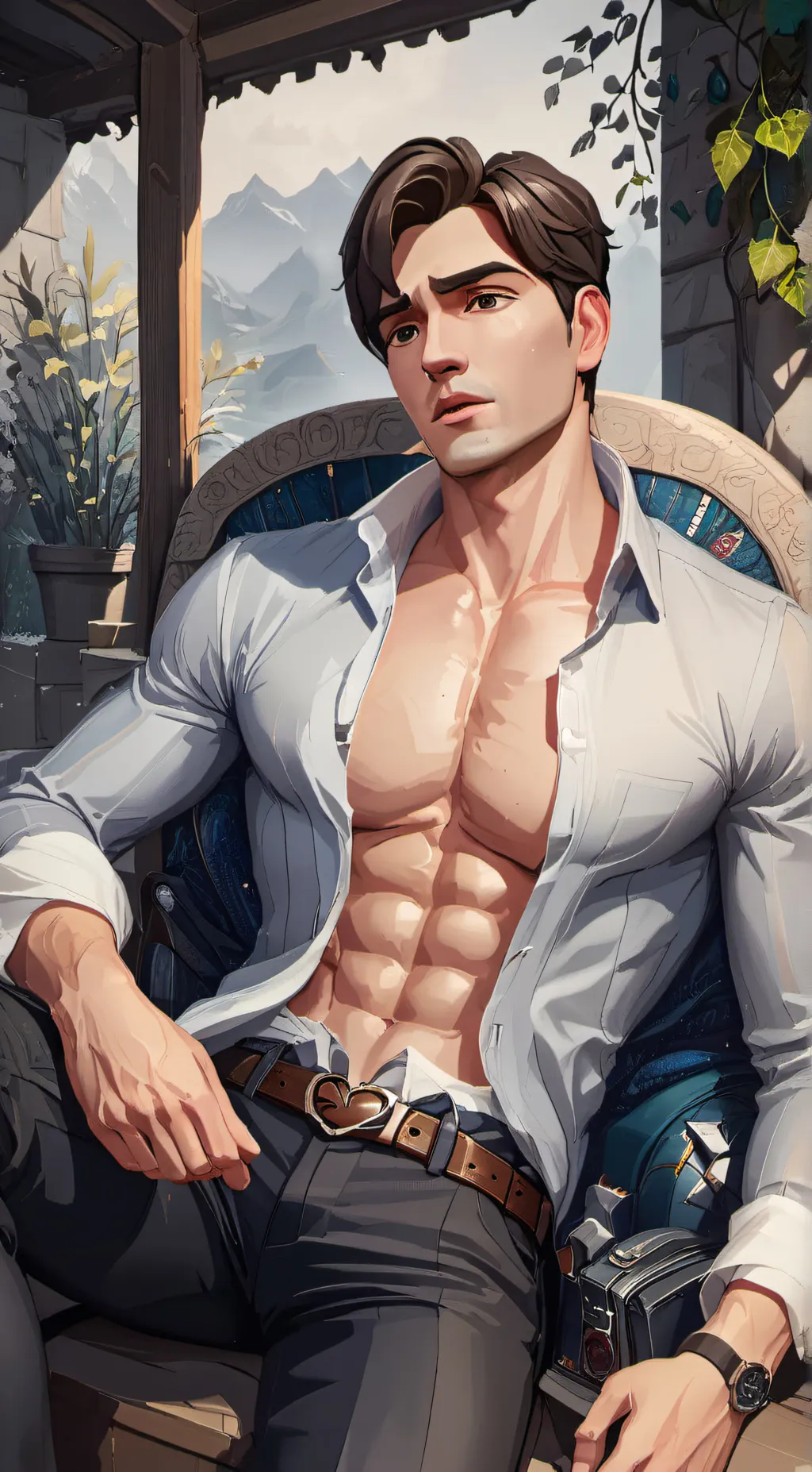 ai character: Micheal background
