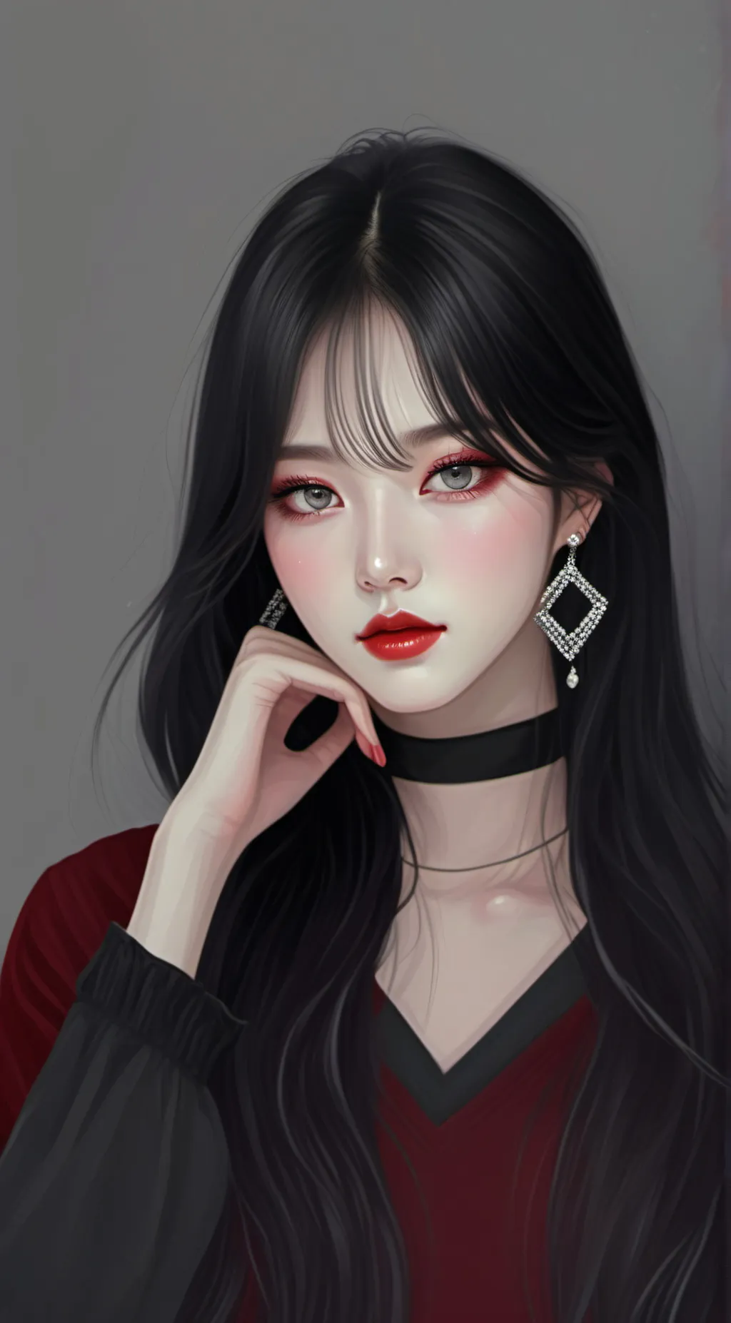 ai character: Moon Jiwoo background