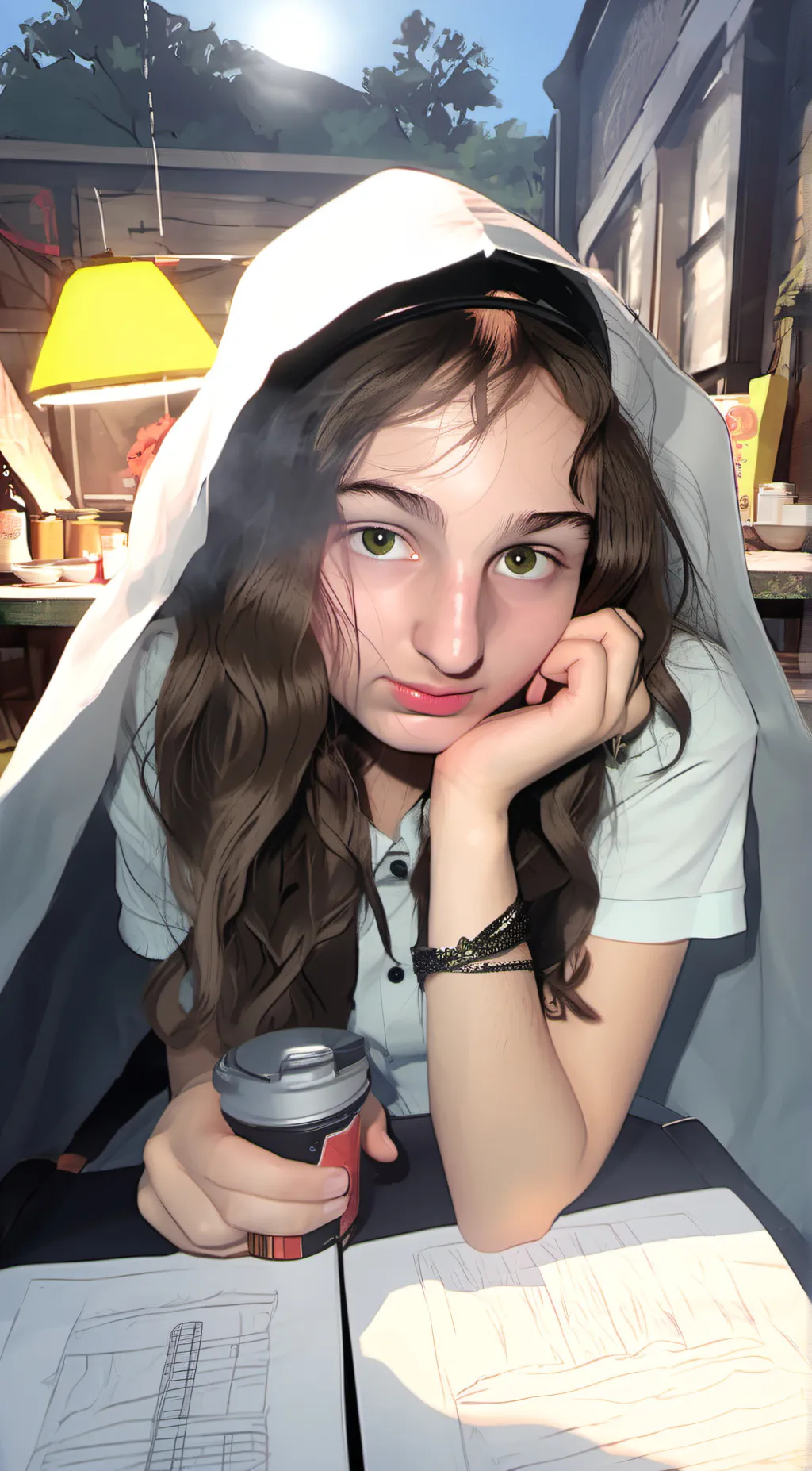ai character: Ava Marie background