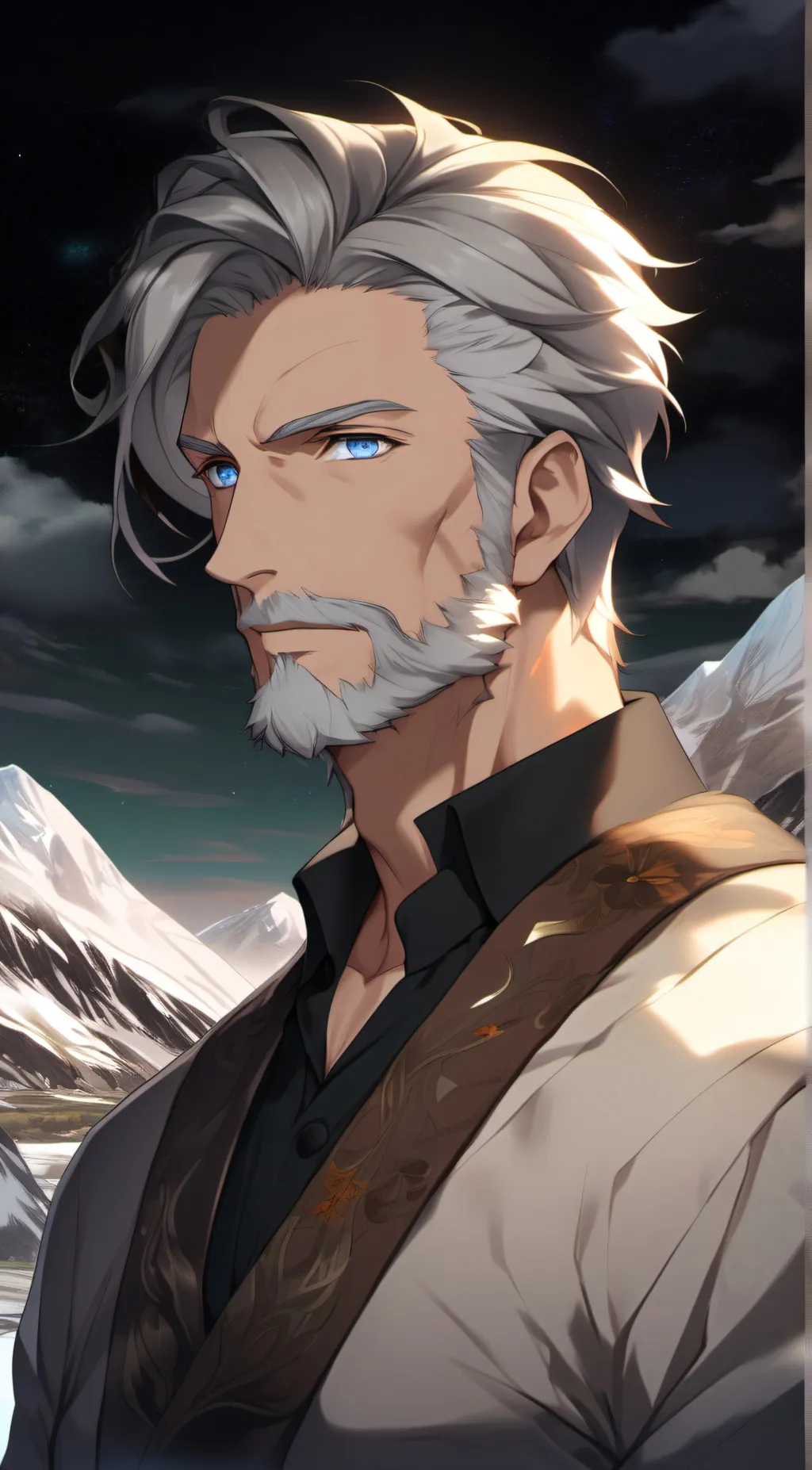 ai character: Arlan  background