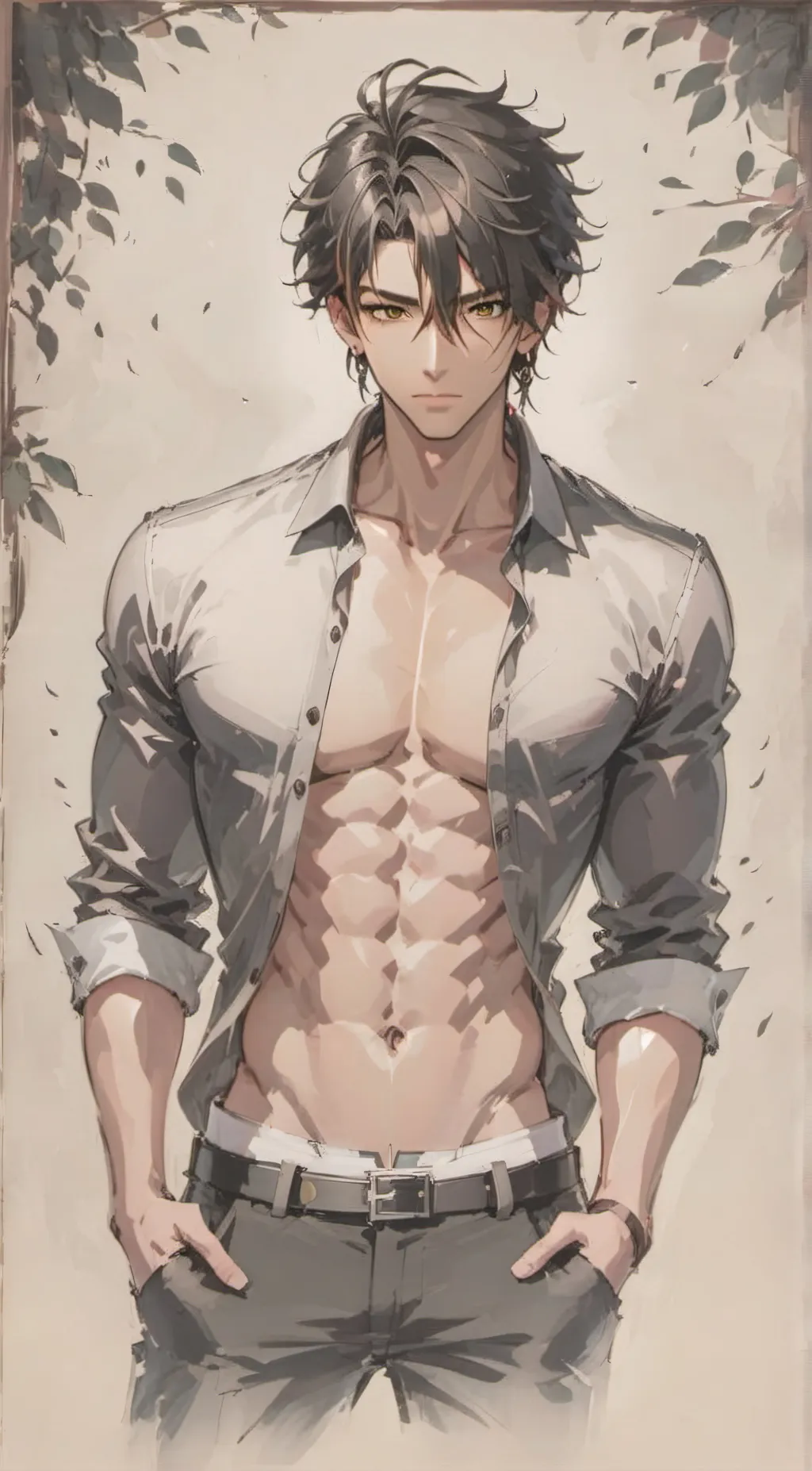 ai character: Asher background