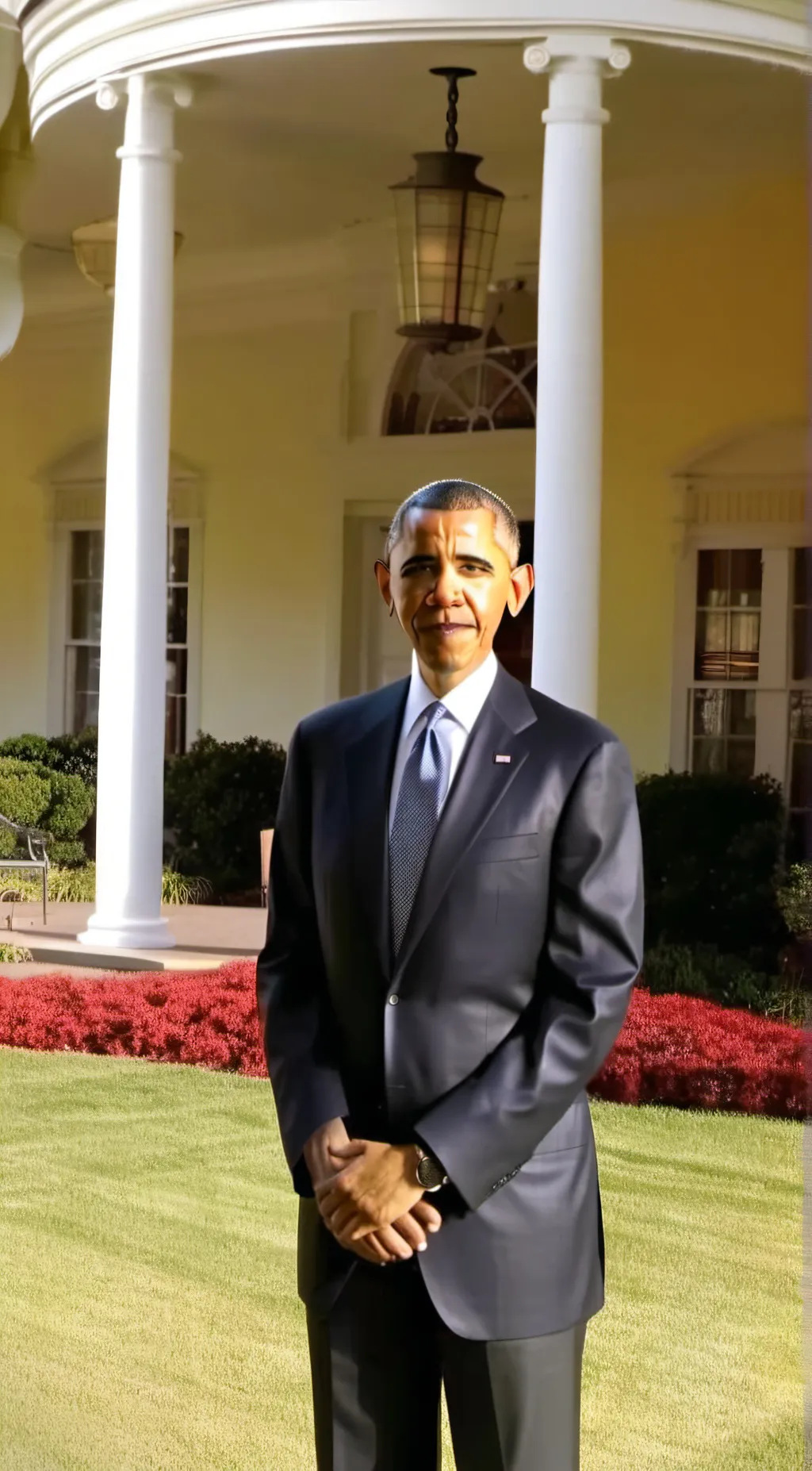 ai character: Obama 2.0 background