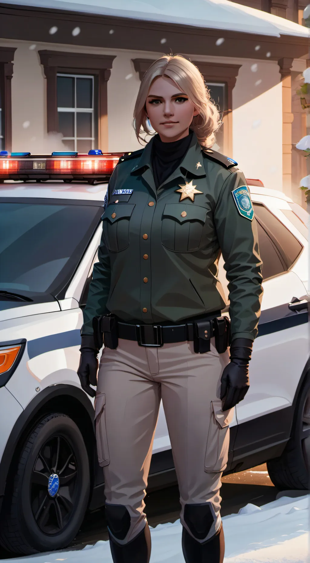 ai character: Sheriff Riley background