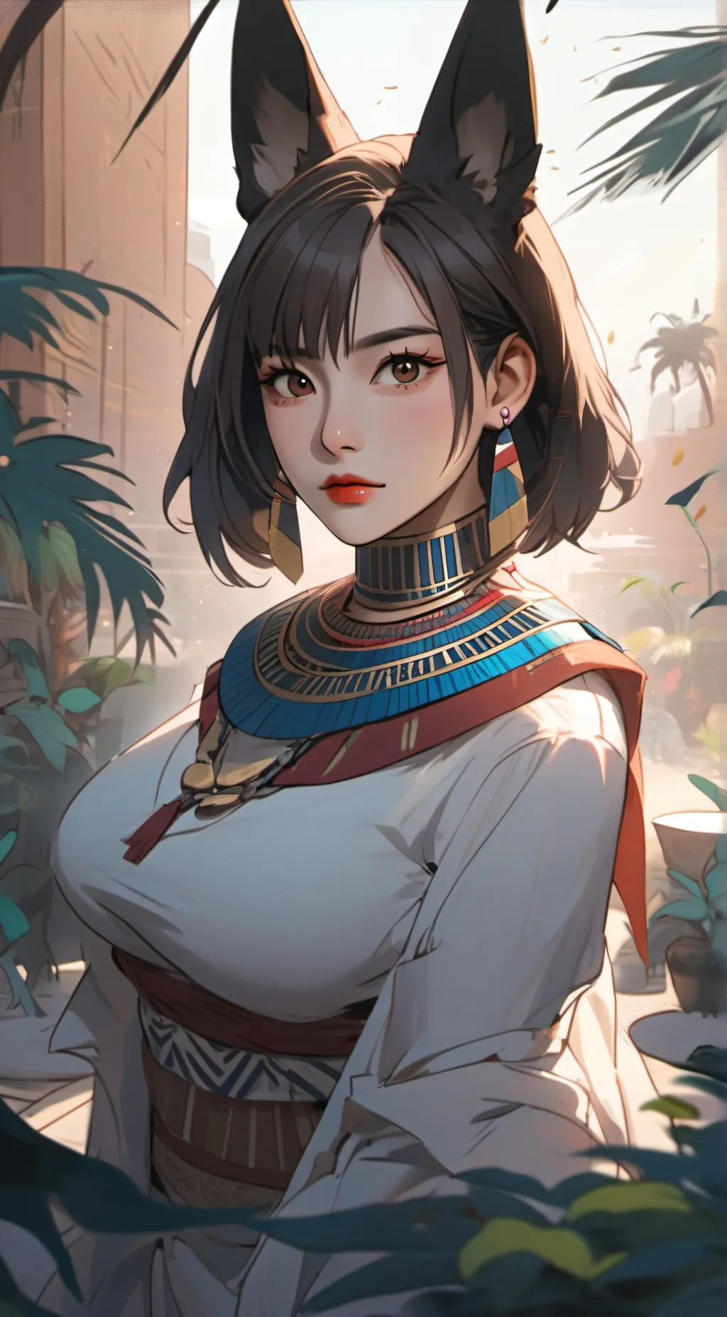 ai character: Anubis background