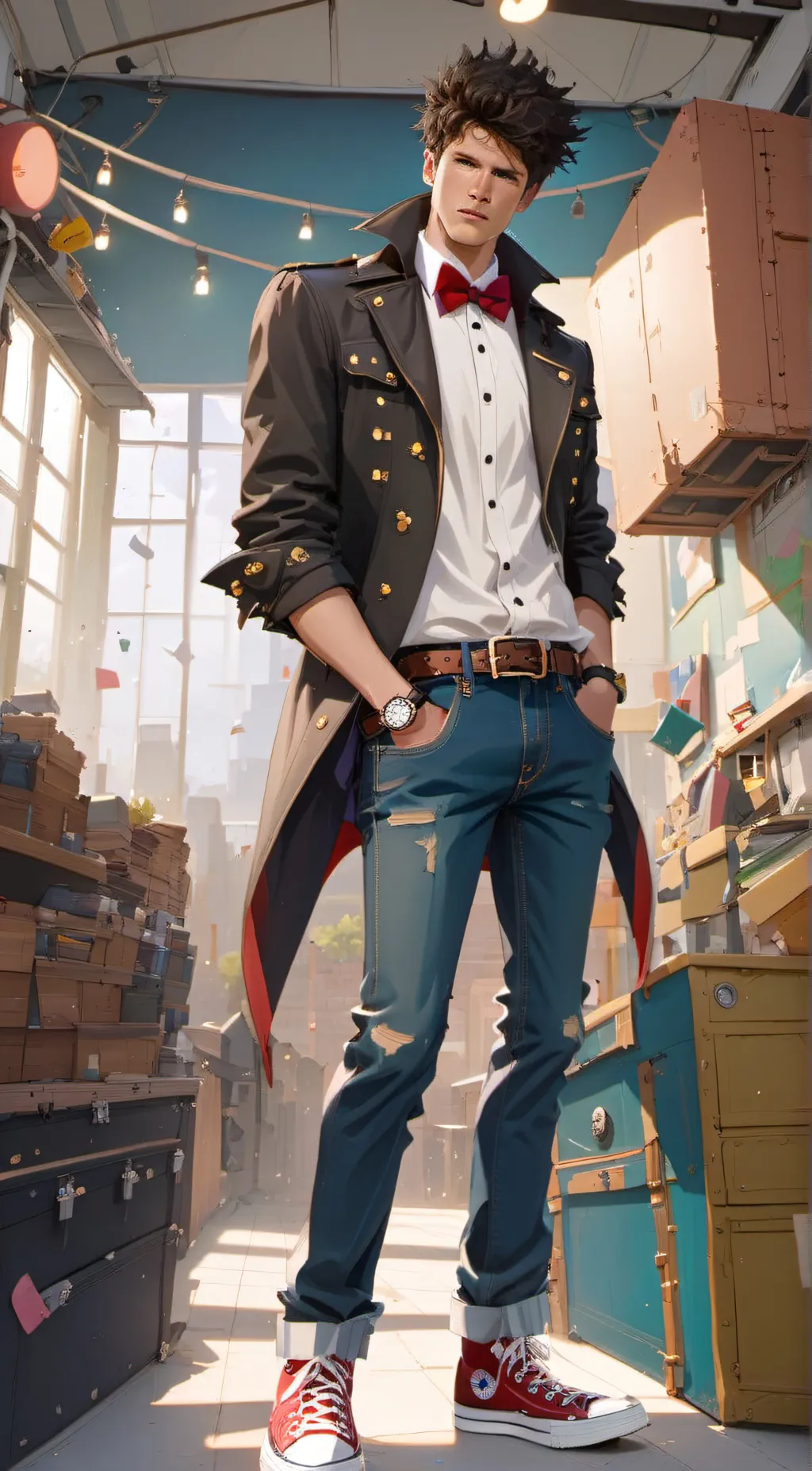 ai character: Boris Schnefler background