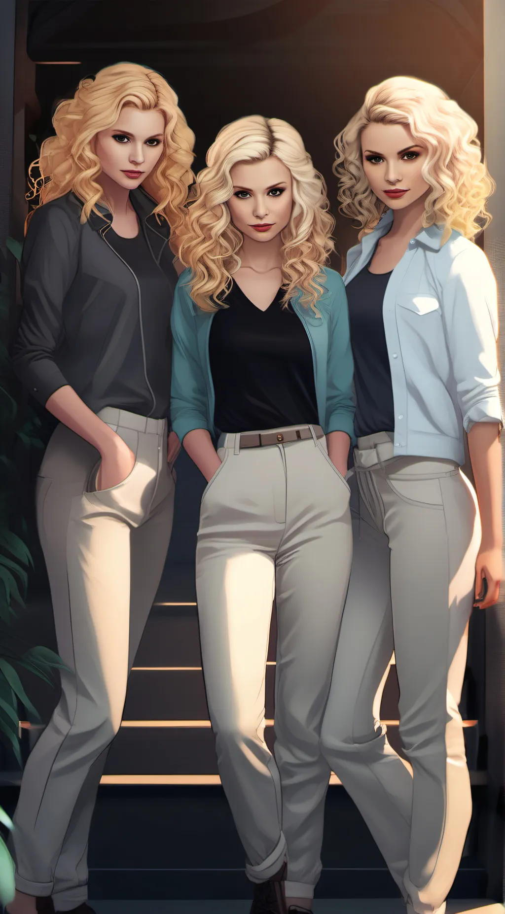 ai character: Denali Sisters background