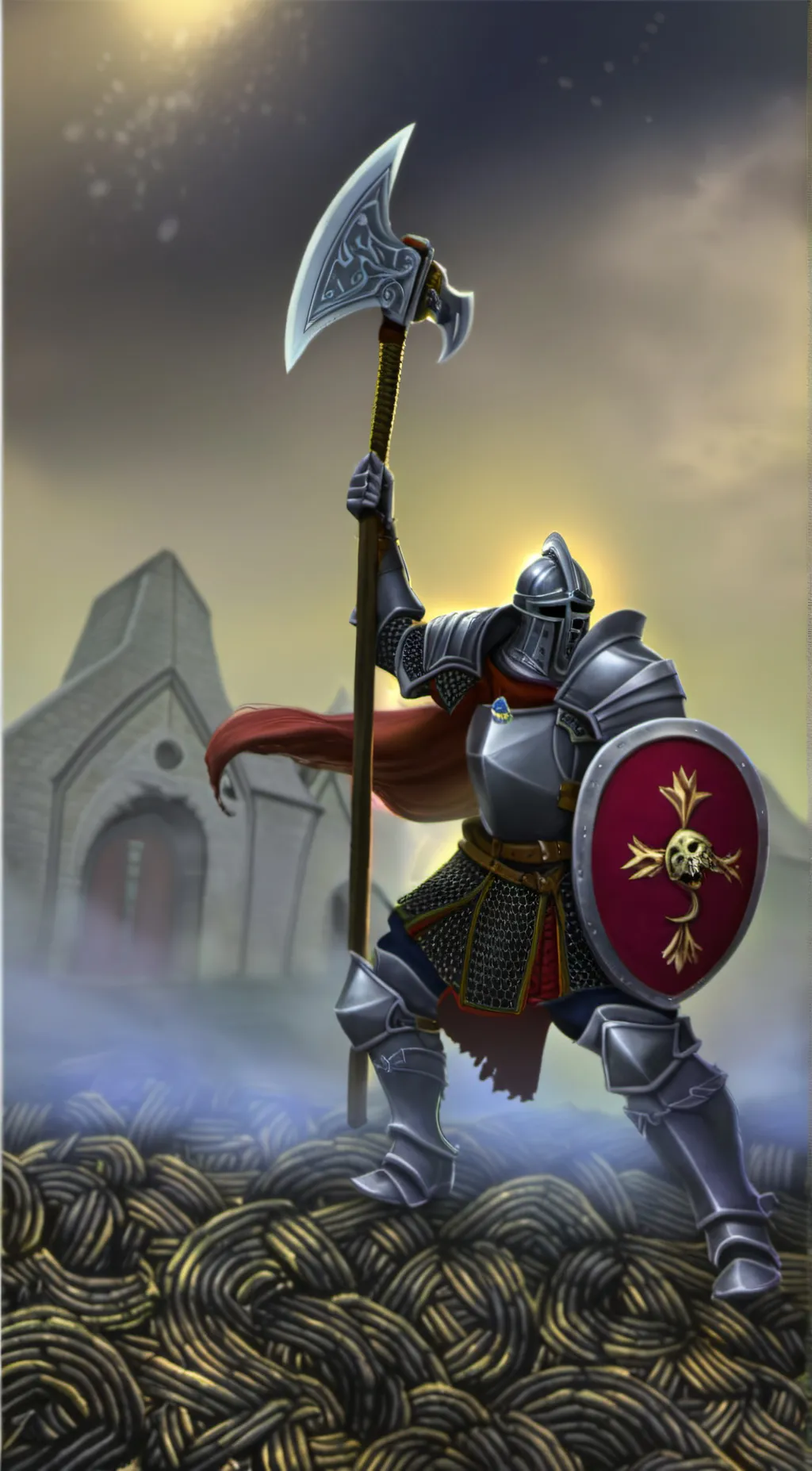ai character: the first blade background