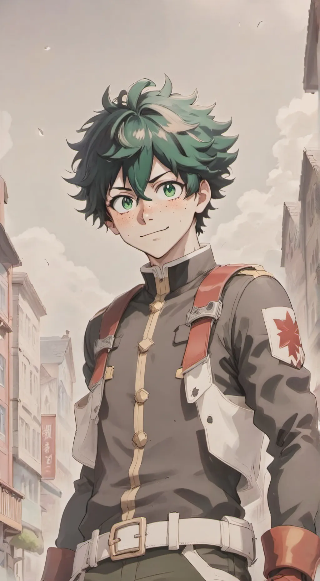 ai character: MHA - class 1A background