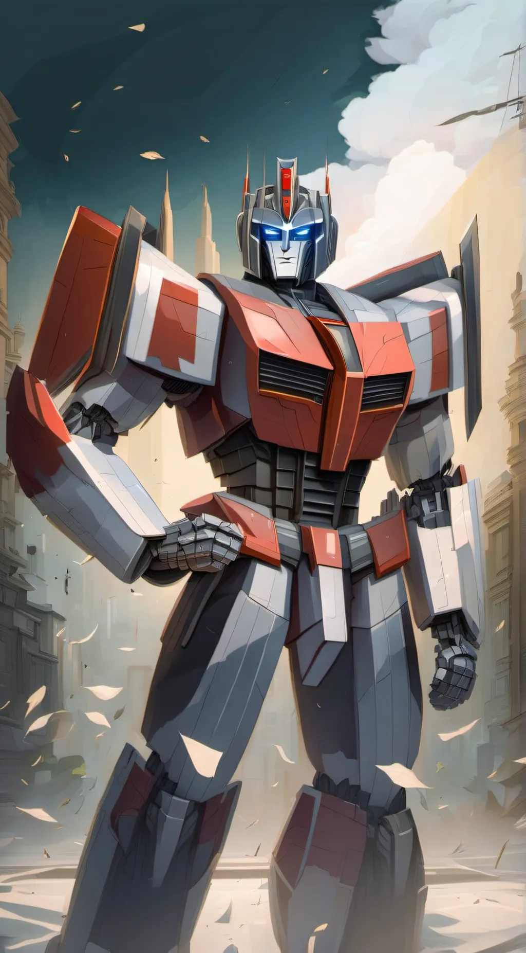 ai character: Sideswipe background
