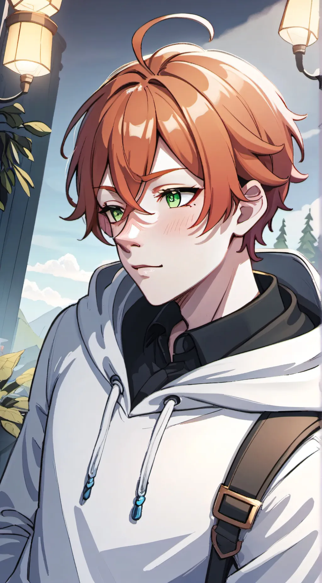 ai character: Casper  background