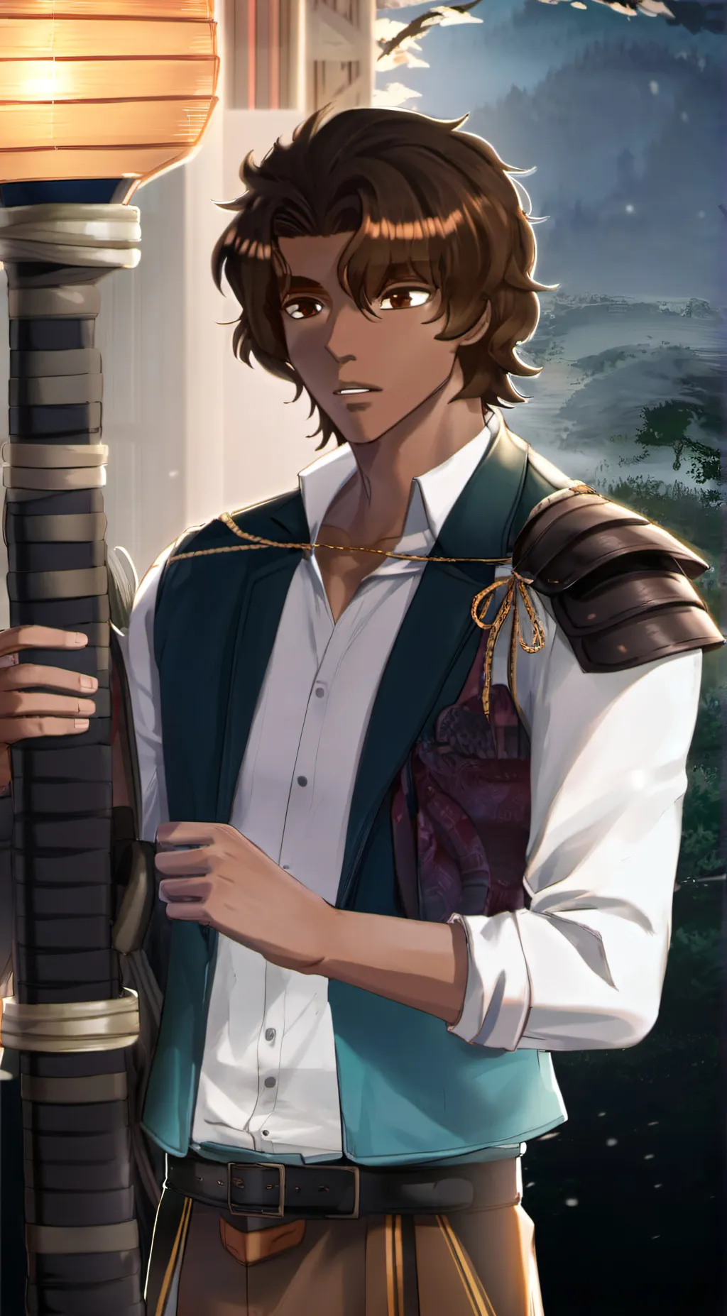 ai character: Gerald background